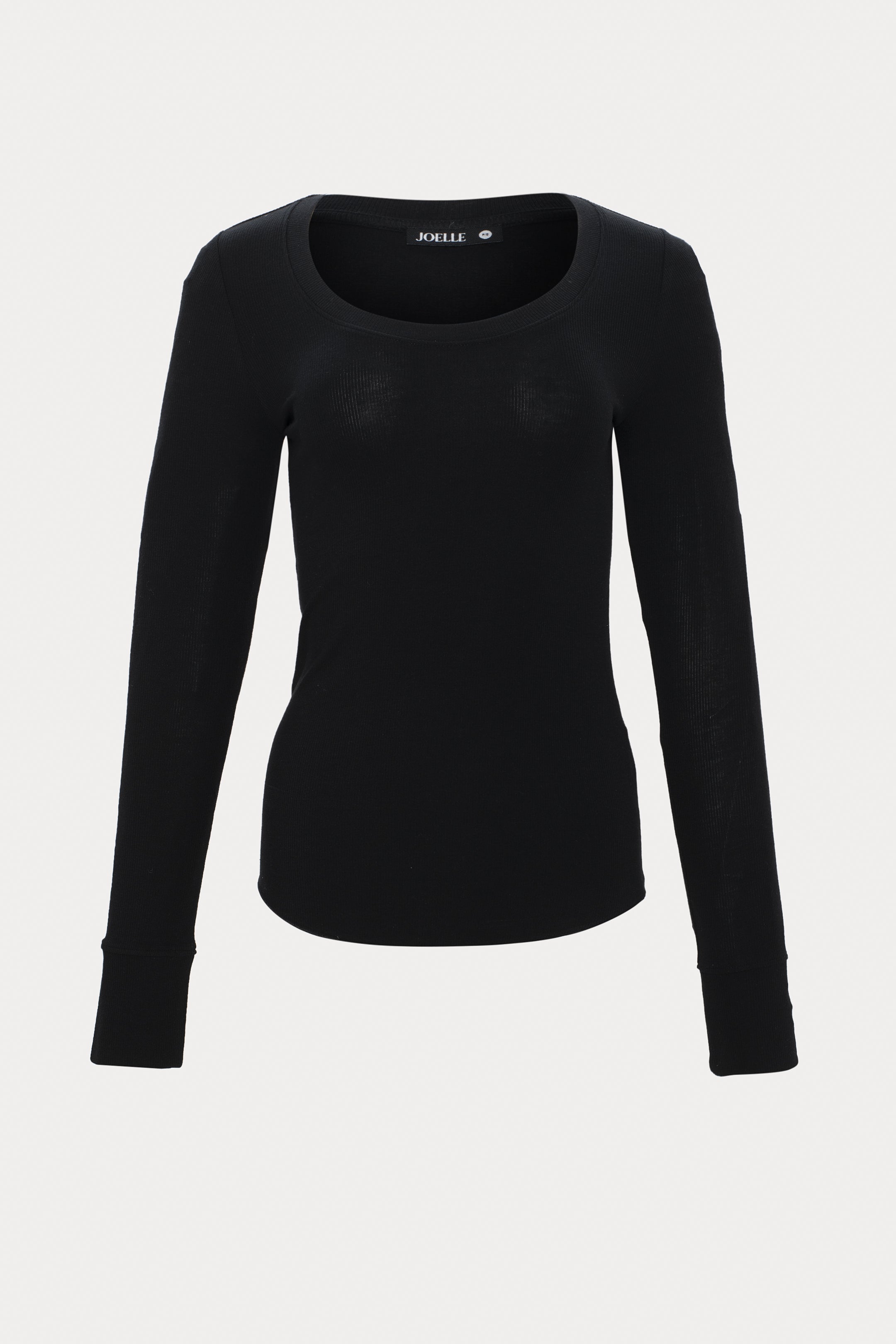 Pattie | Black fitted sweater