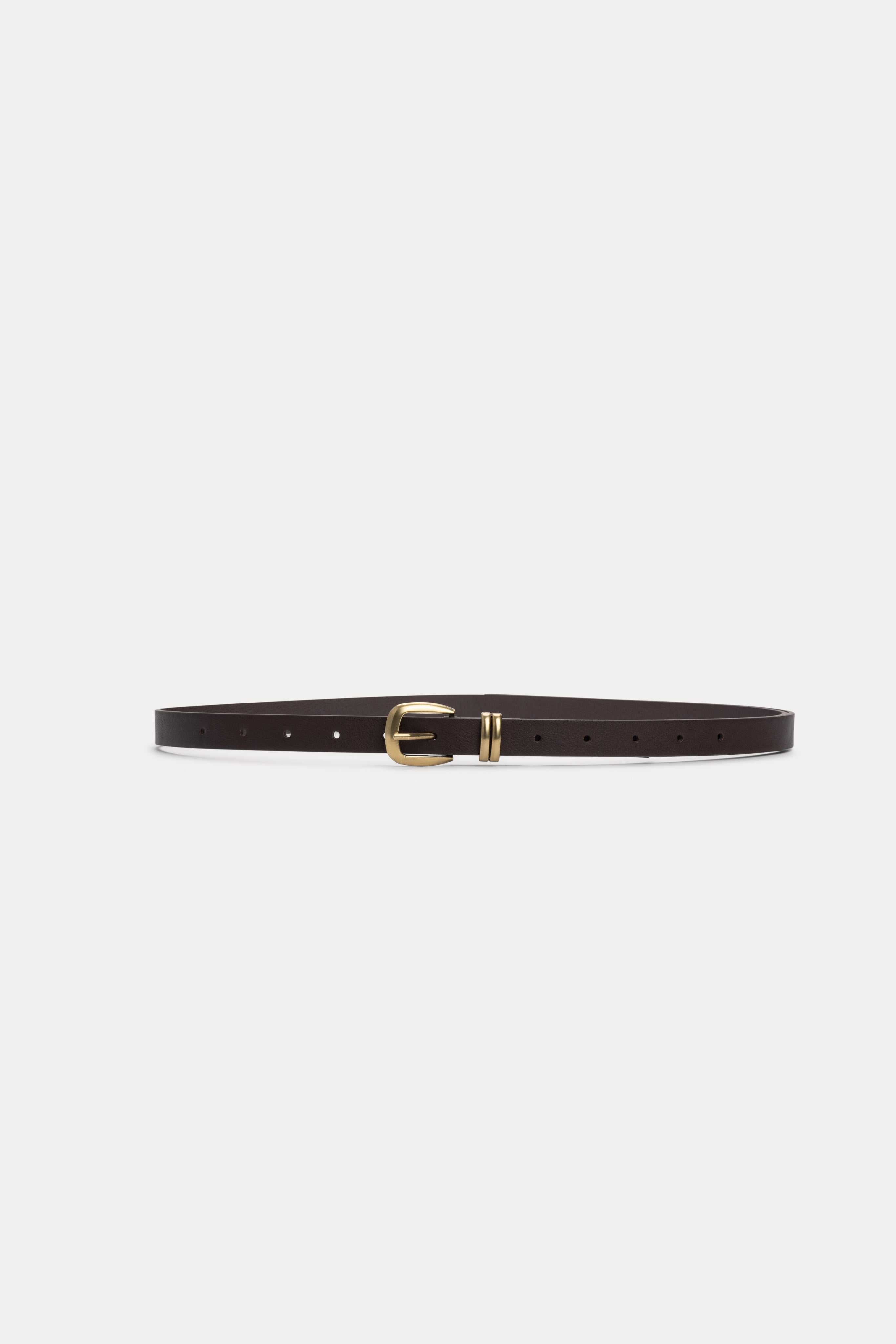 Wanita | Ceinture fine brune
