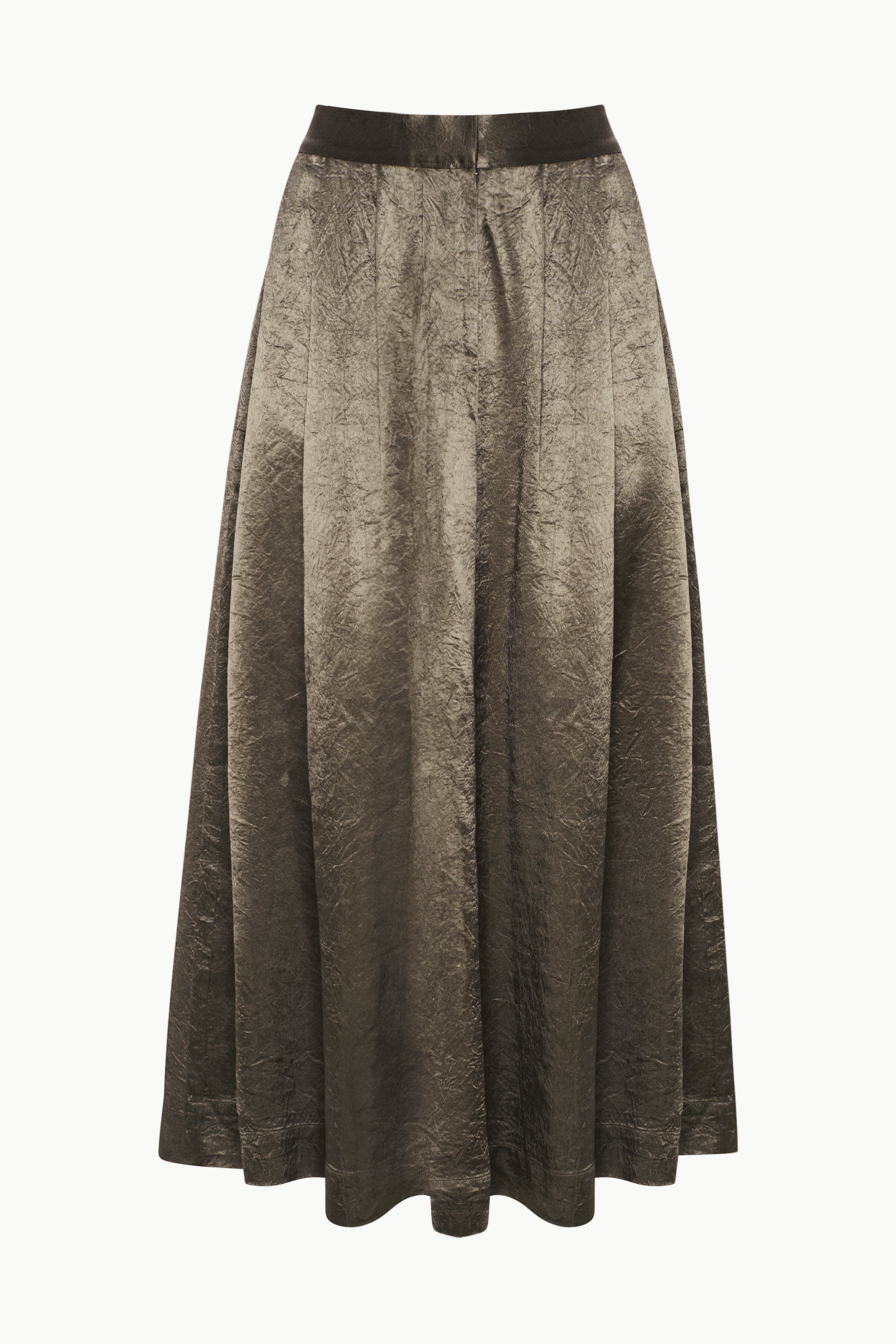 Clarity | Green maxi skirt