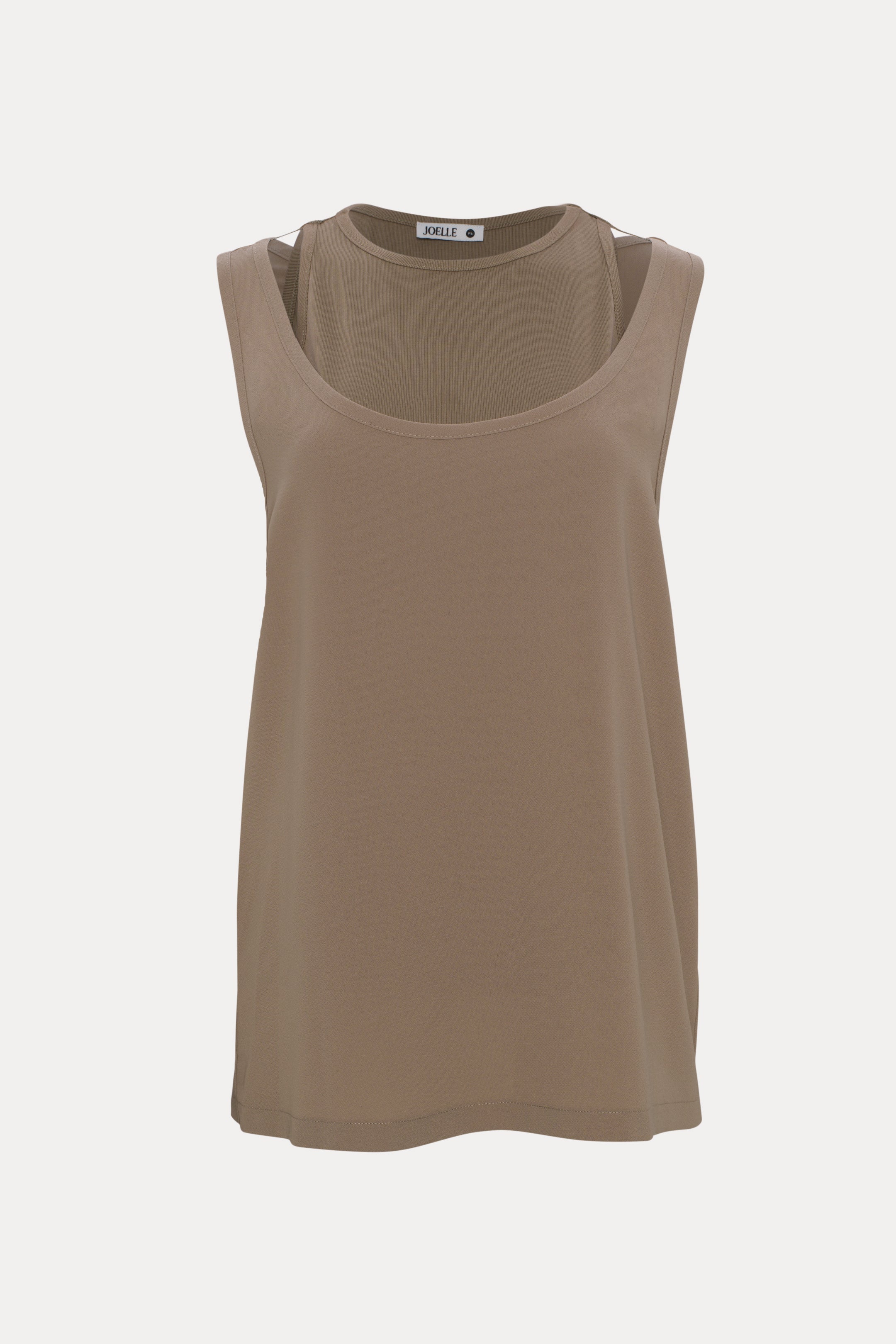 Azure | Taupe 2-in-1 Camisole