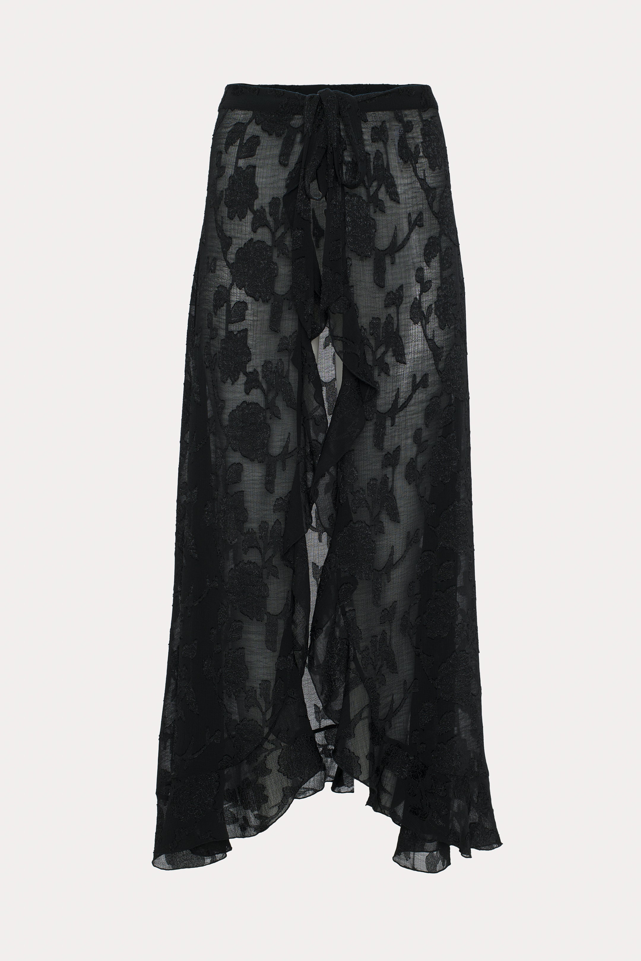 Lotus | Black lace accessory skirt