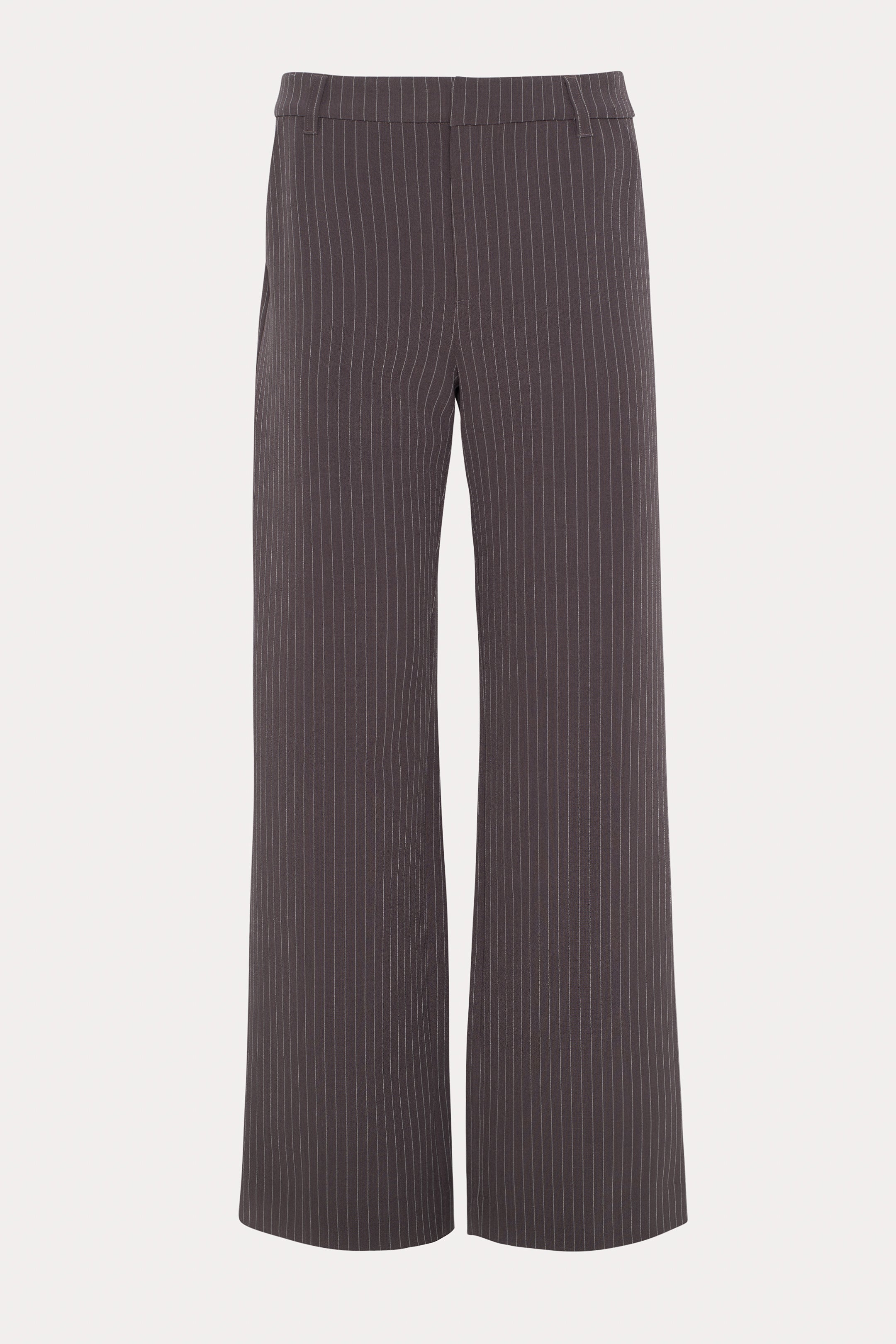 Daze | Brown Striped Pants