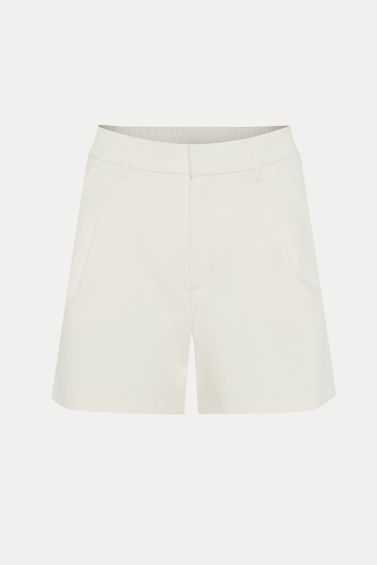 Brooklyn | Cream tailored shorts