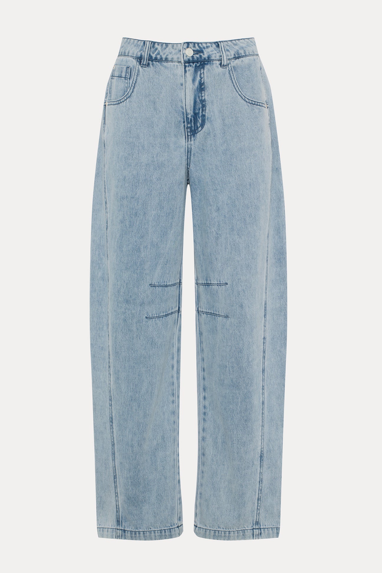 Jacob | Faded Blue Balloon Jeans