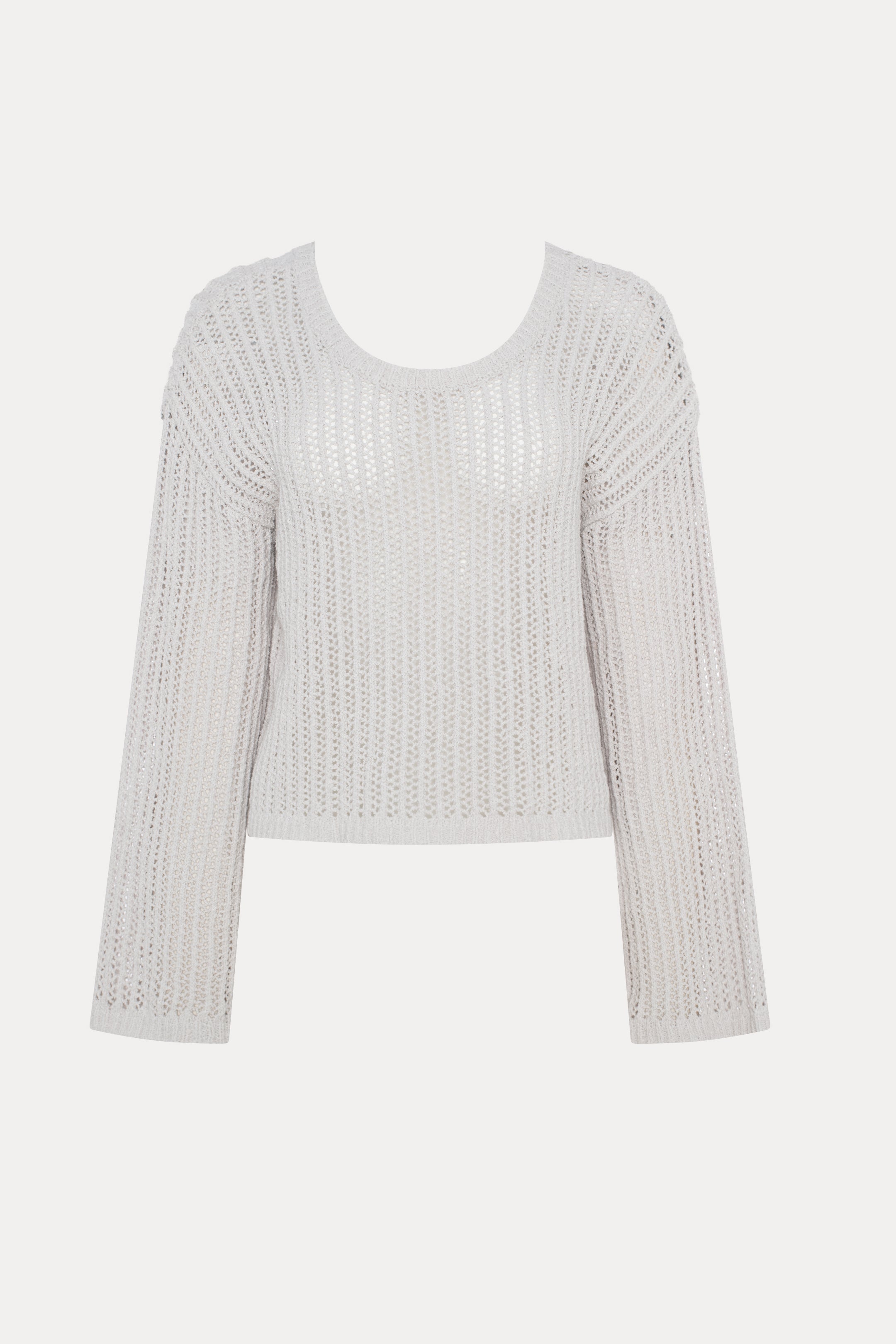 Liz | The grey knitted sweater