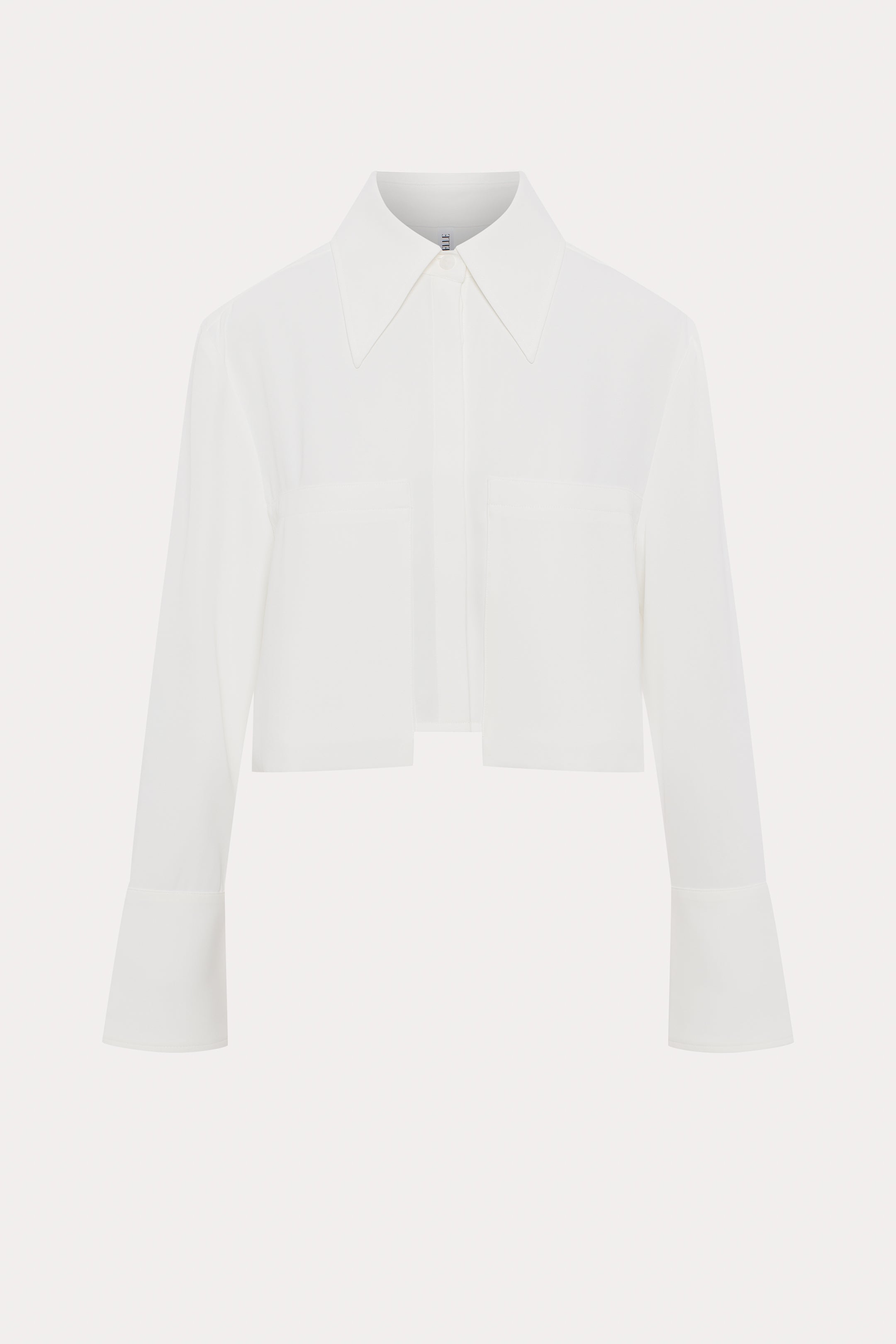 Britta | Chemise courte blanche