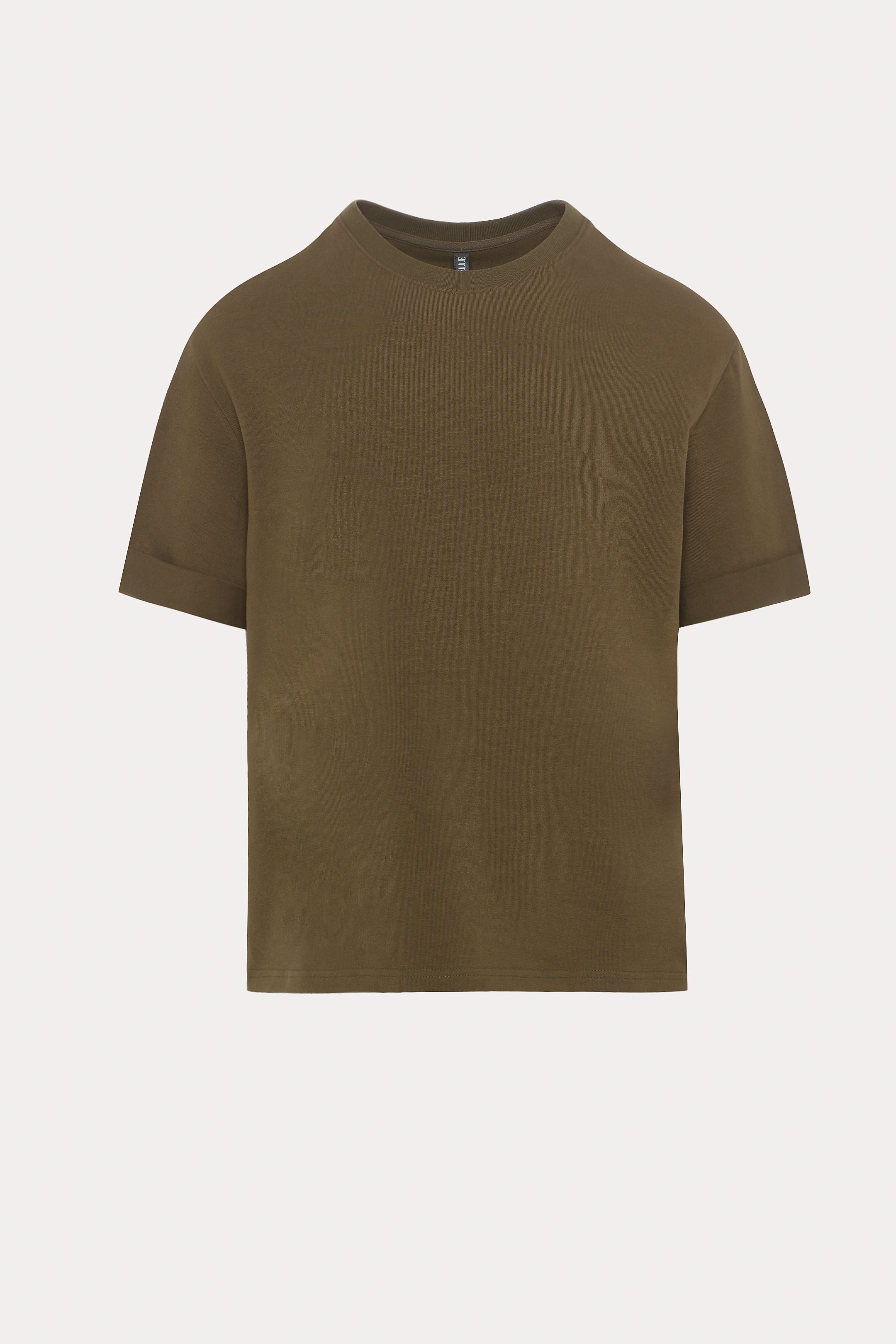 Alegria | T-shirt brun kaki à col rond