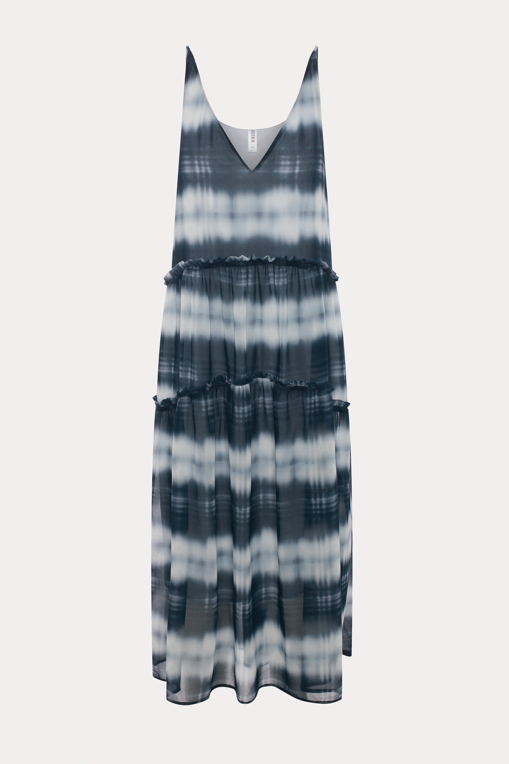 Lexia | Robe bleue à rayures