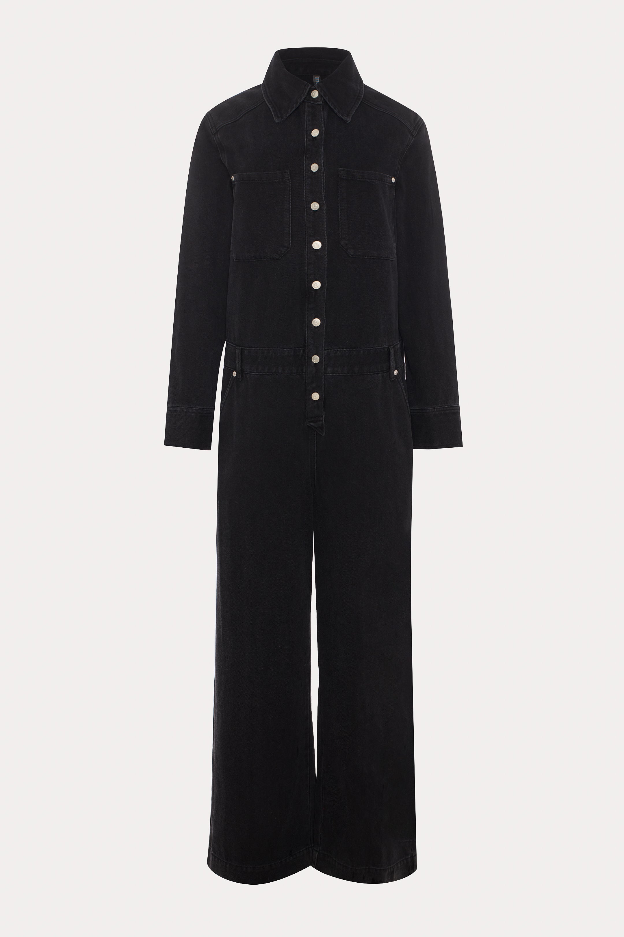 Bercy | Combinaison noire en denim
