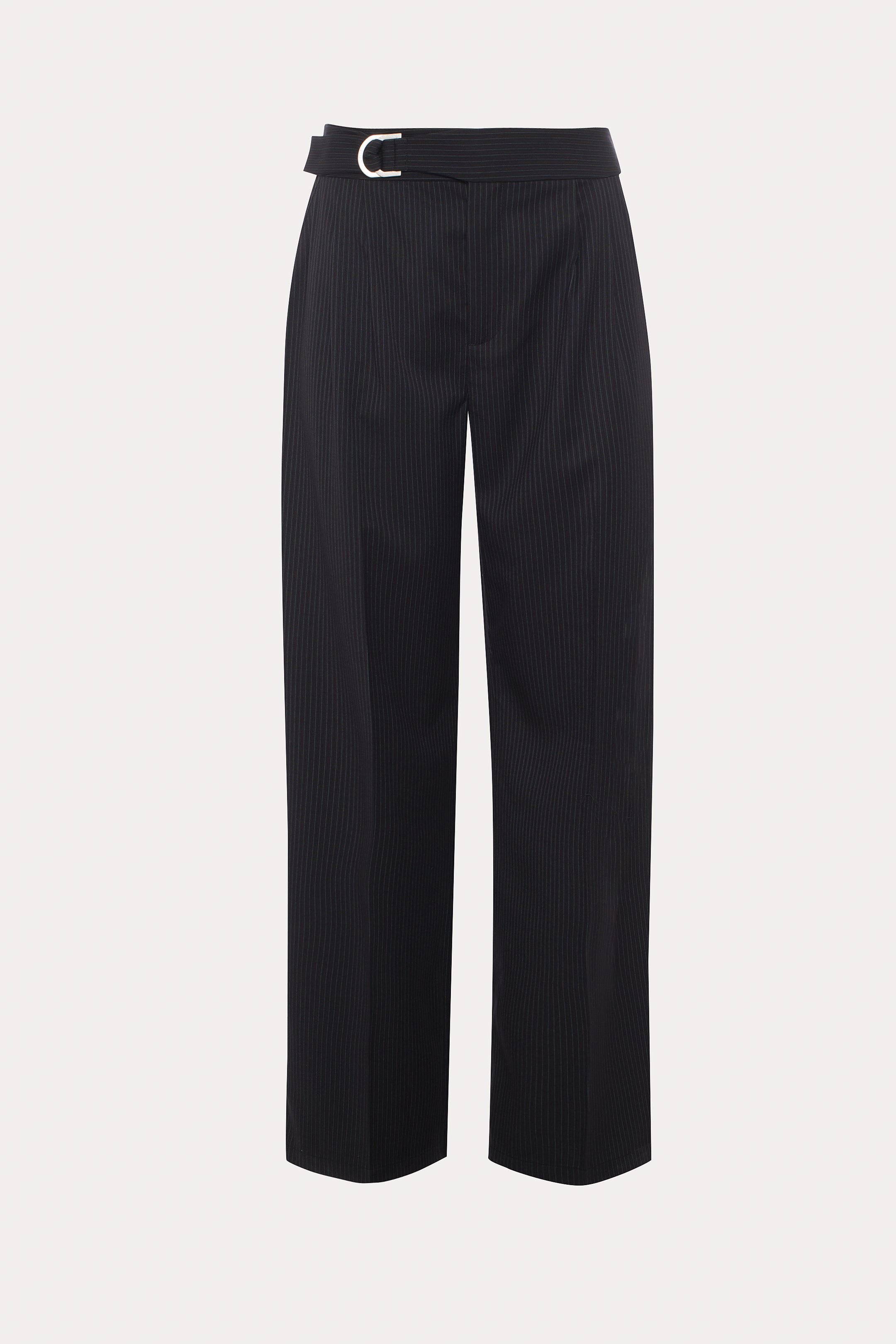 Brady | Le pantalon noir à rayures