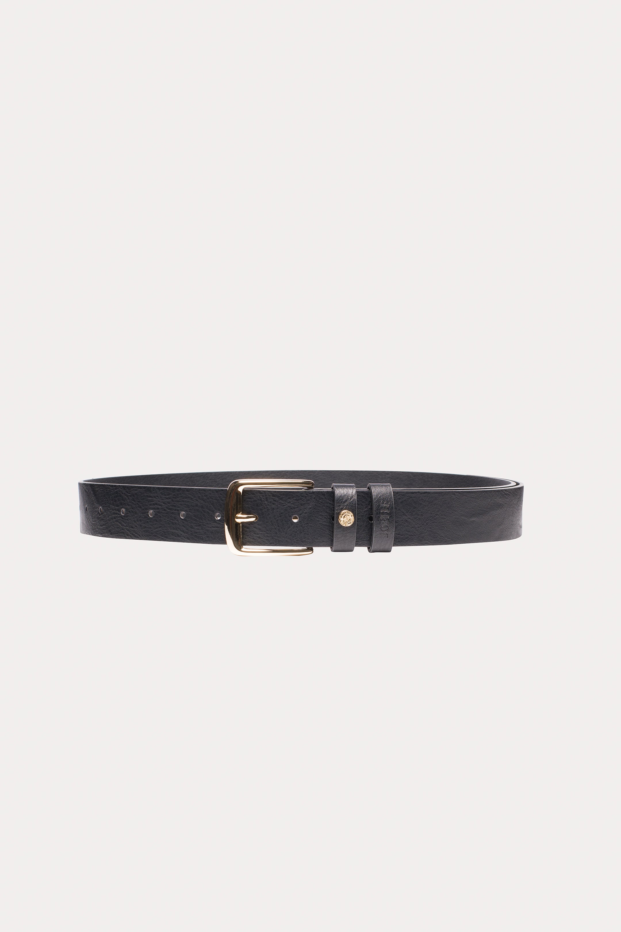 Adrien | Black synthetic leather belt