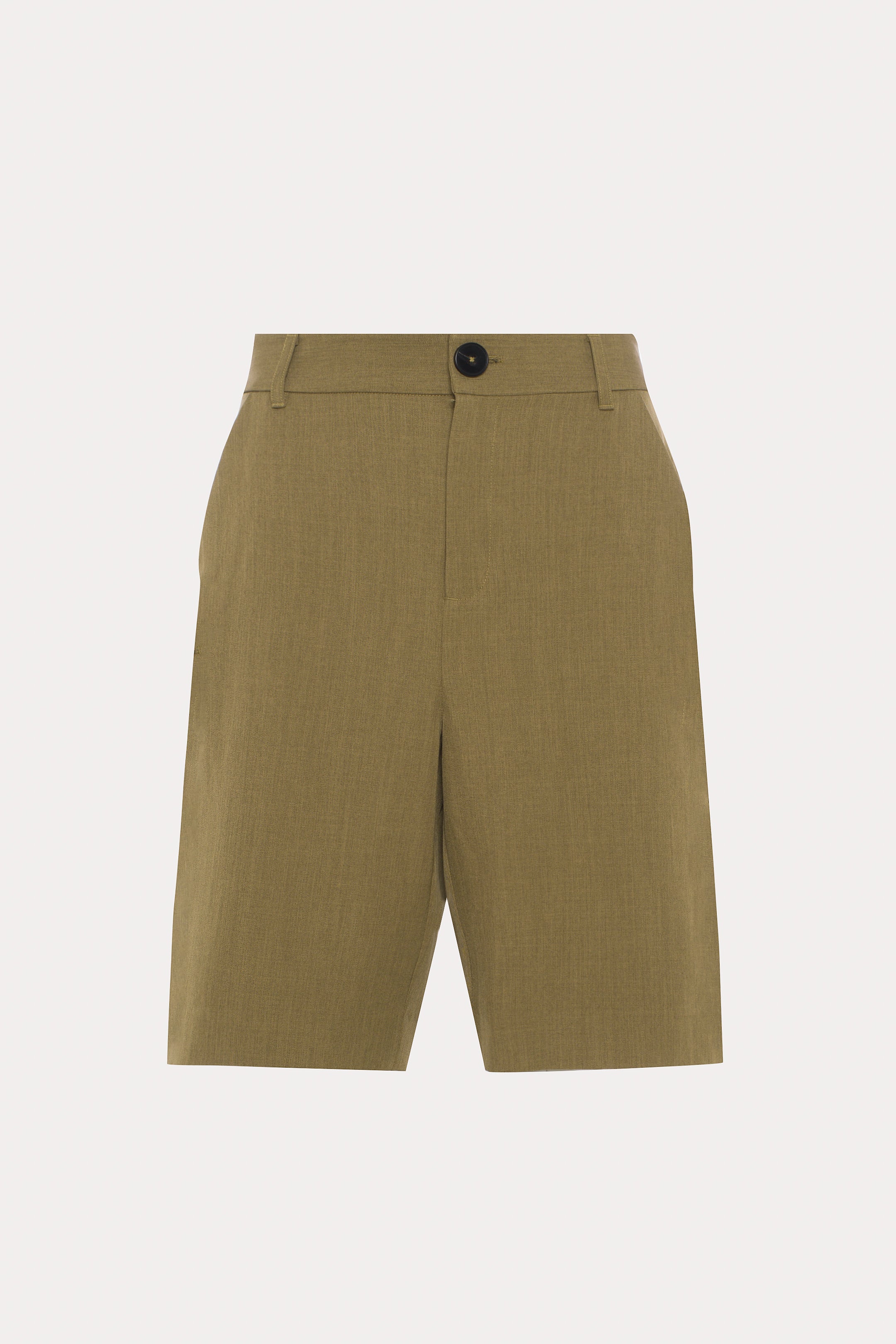 Elton | Loose-fit khaki shorts