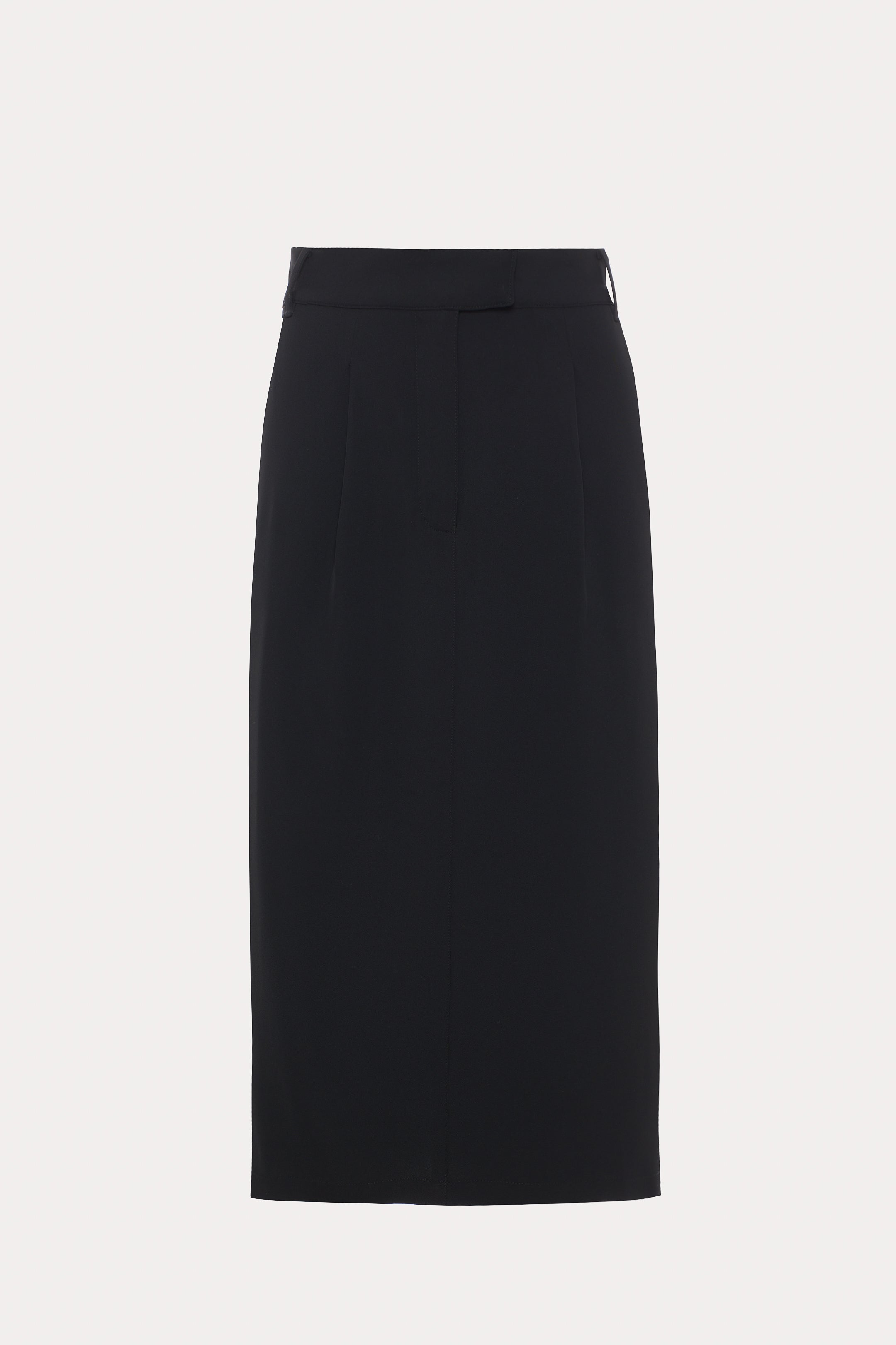 Tessa | Black straight skirt