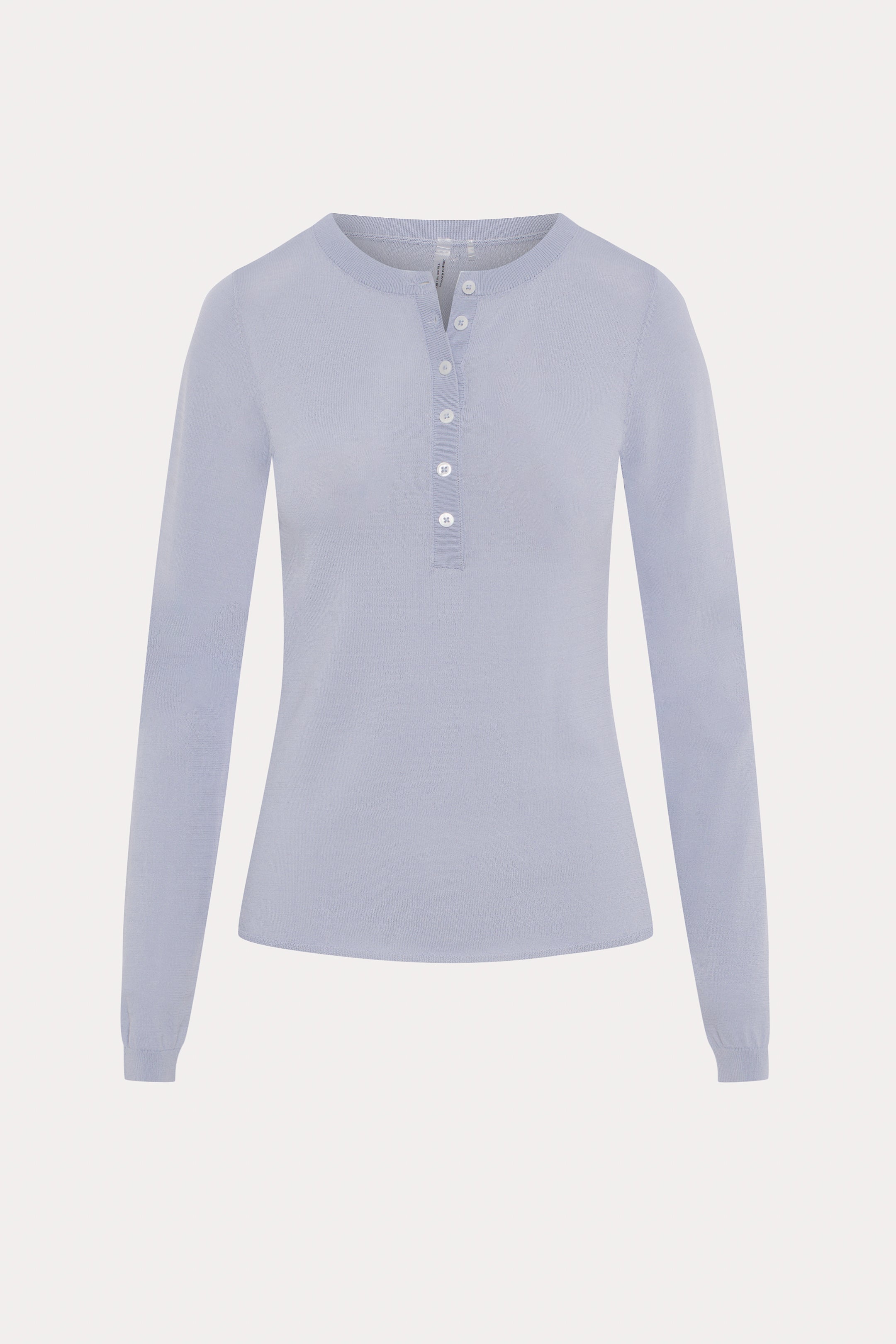 Cassini | Chandail henley bleu
