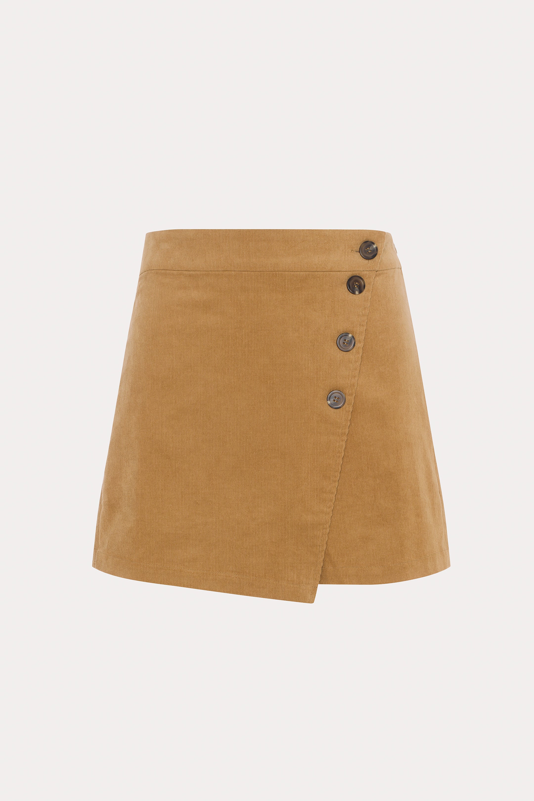 Sandrine | Jupe-short brune