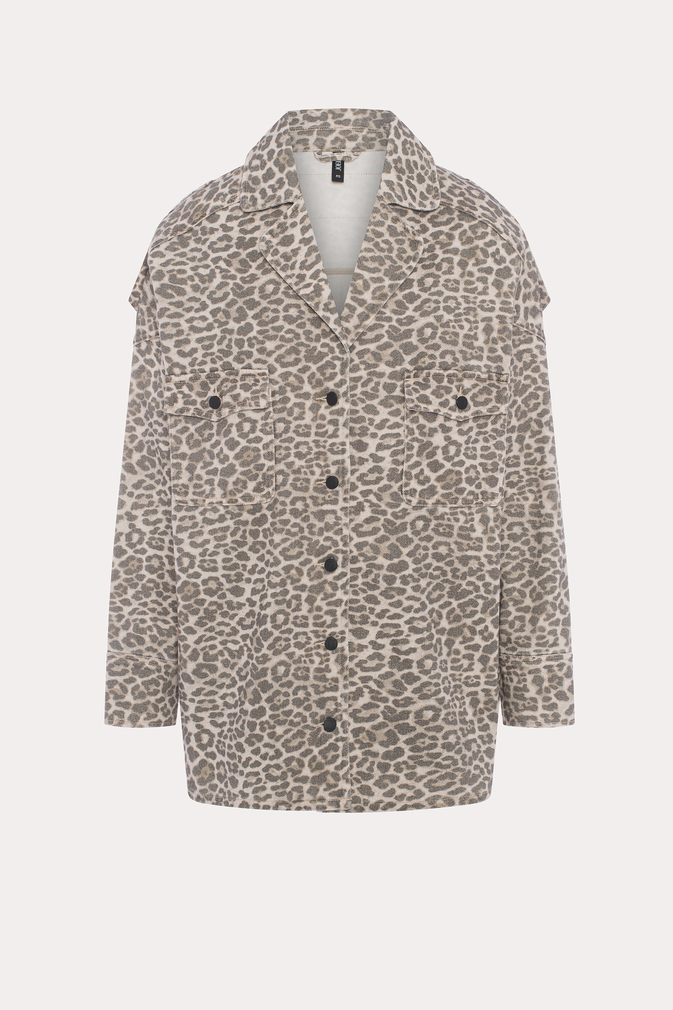 Fred | Veste léopard brun