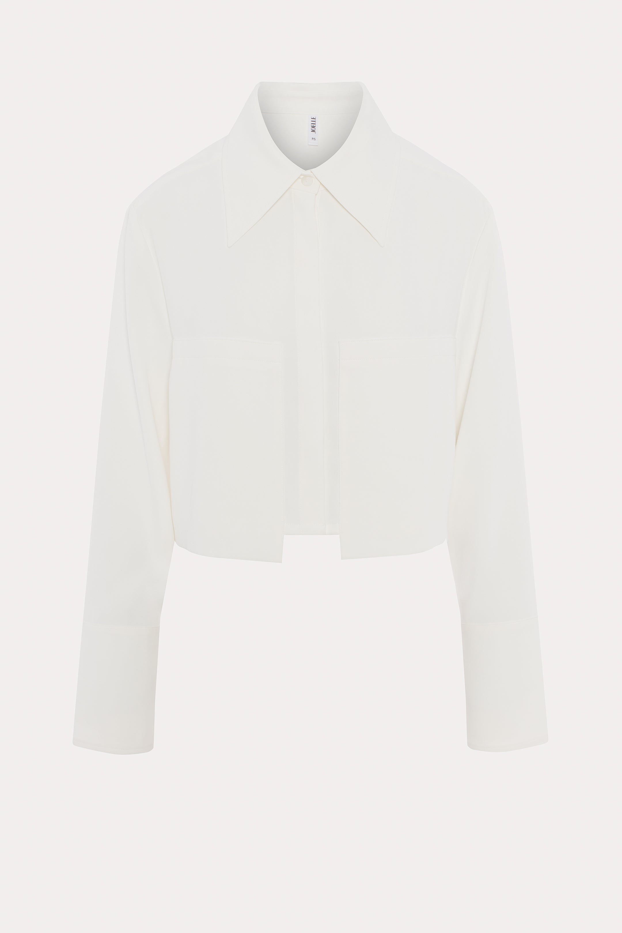 Britta | Cropped white shirt