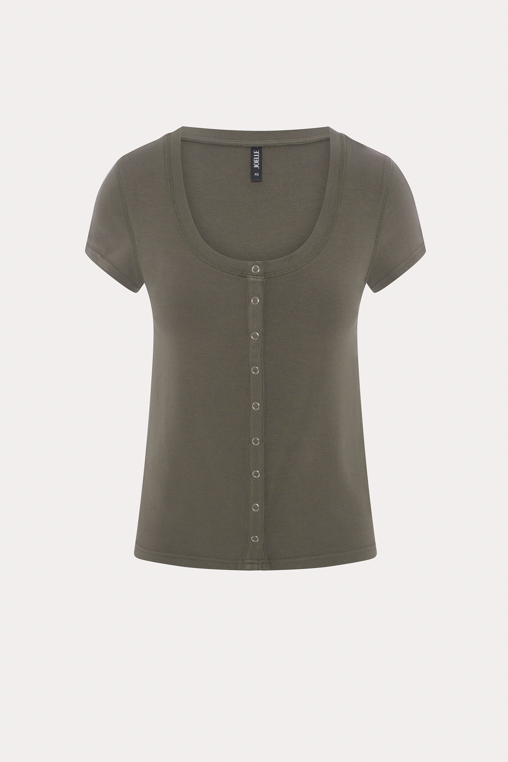 Gocha | Green button-up sweater