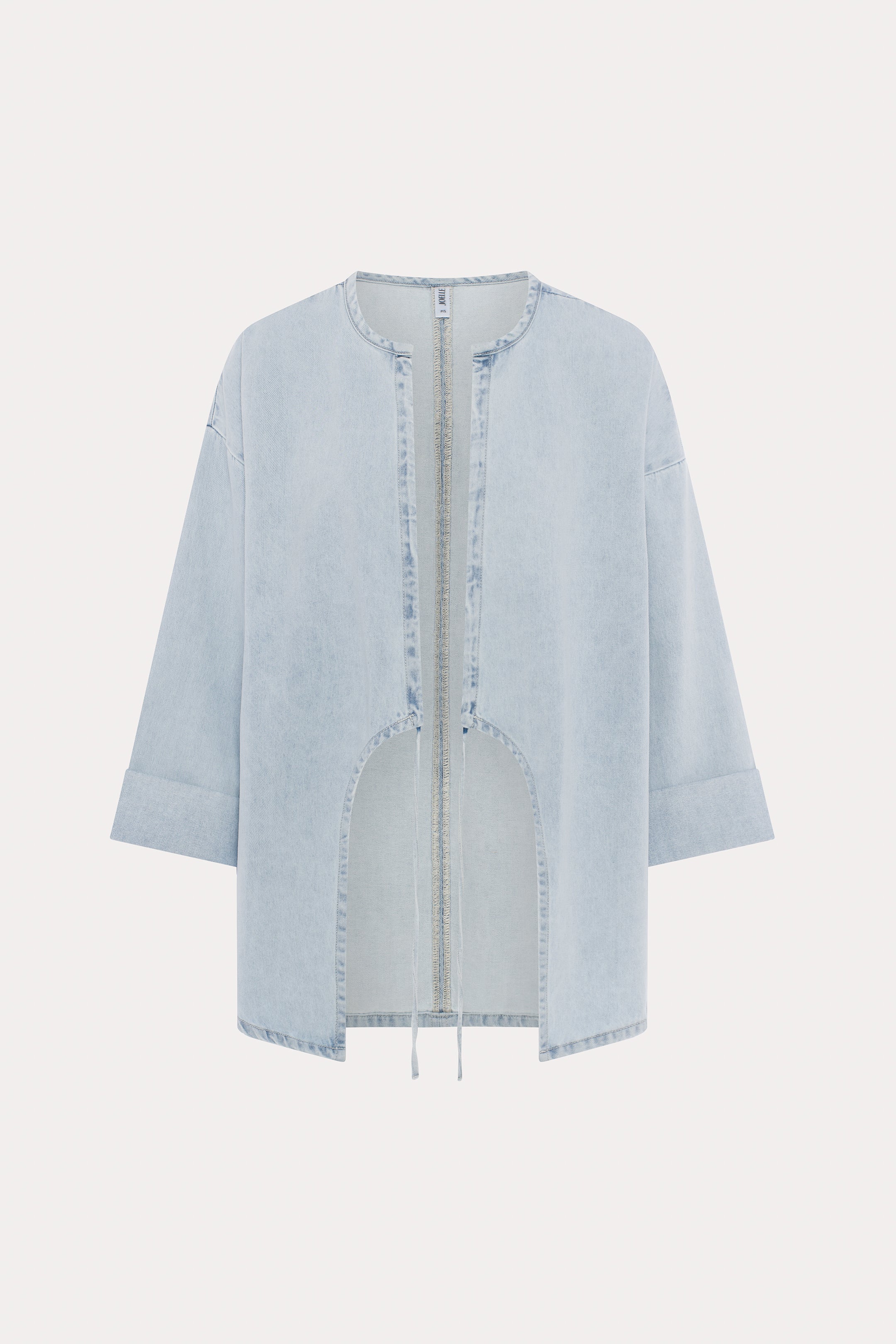 Mel | Veste Bleu Pâle Délavé