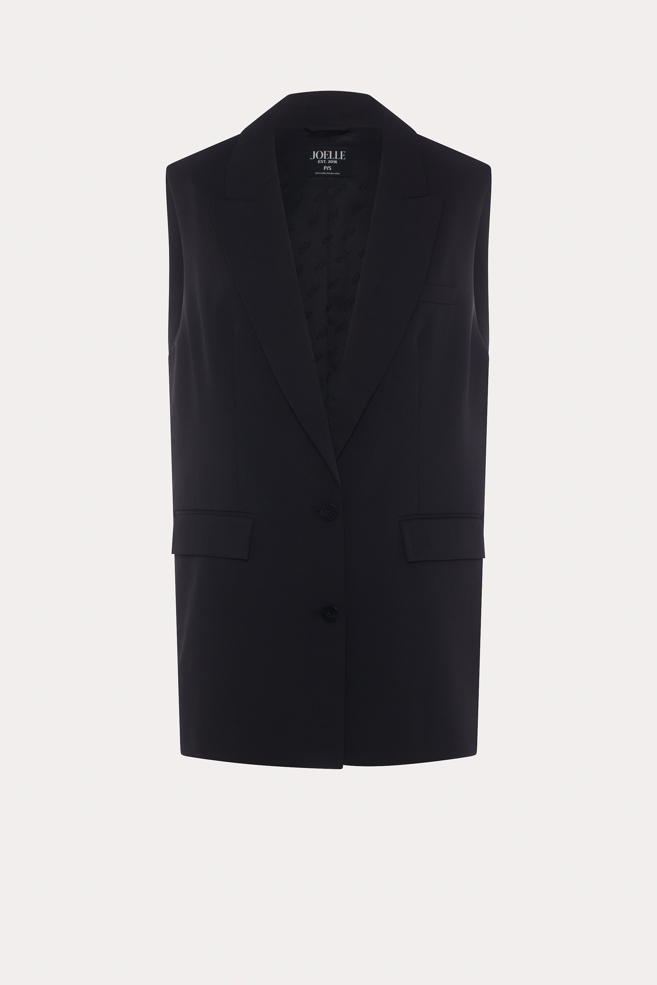 Howlett | Veston sans manches noir