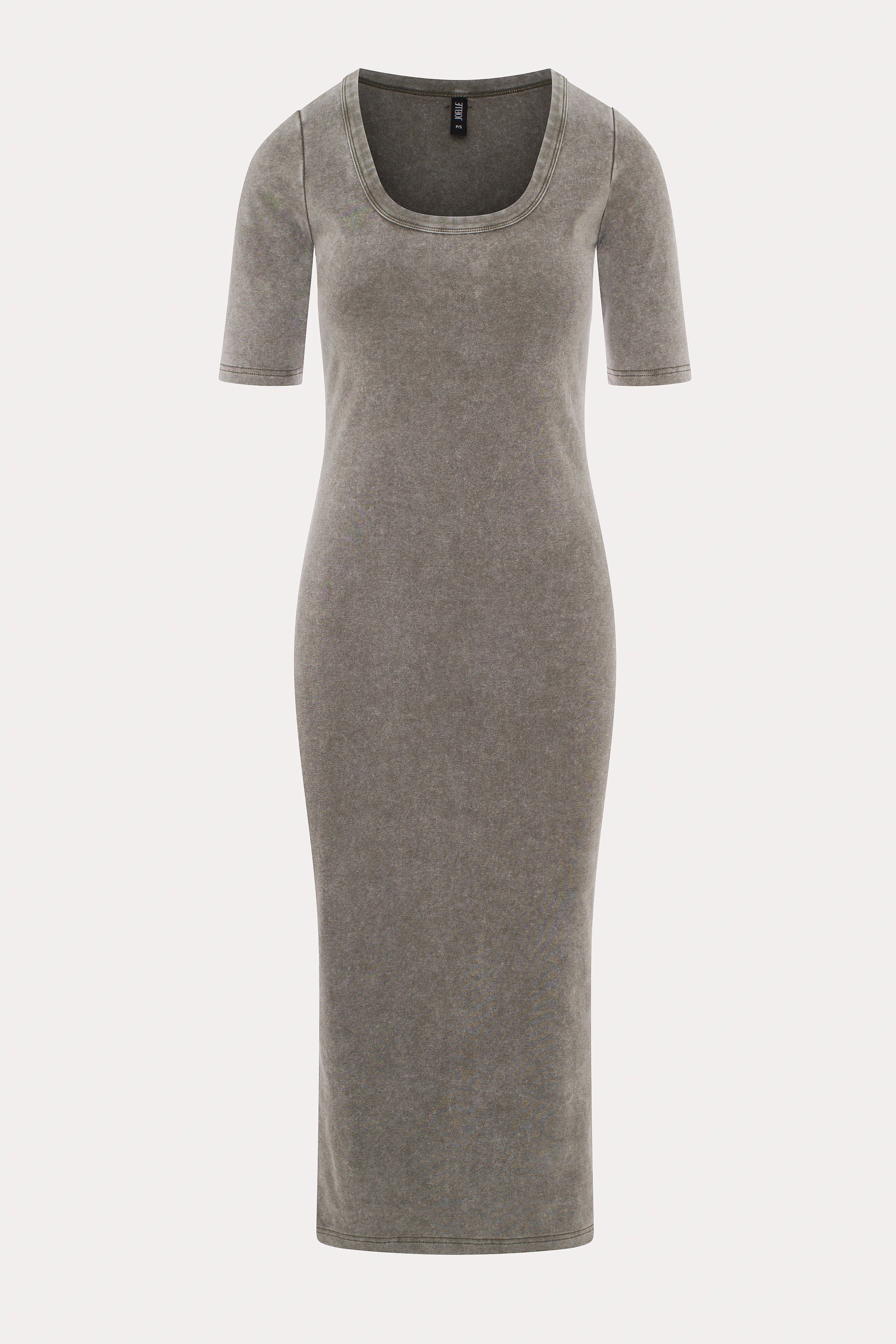Uma | Washed out grey-green dress