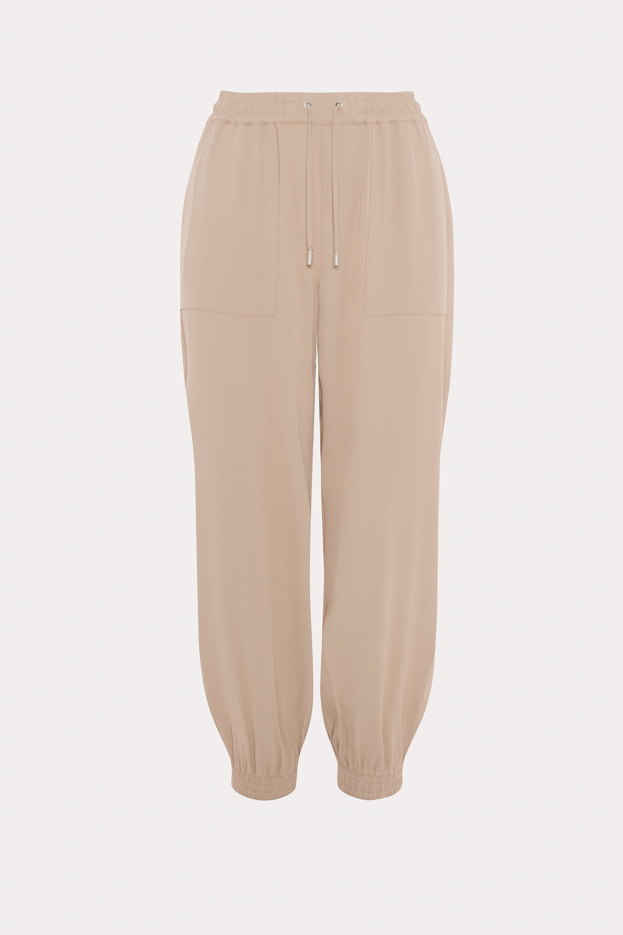 Marvin Pantalon beige ajusté à la cheville JOELLE Collection