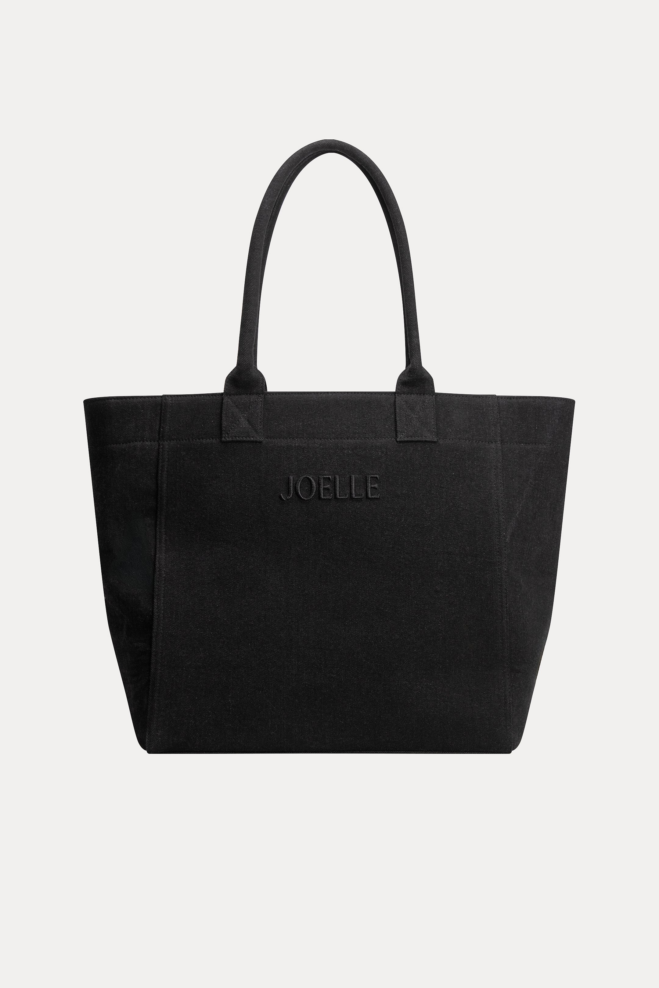 Sanders | Faded Black Denim Bag