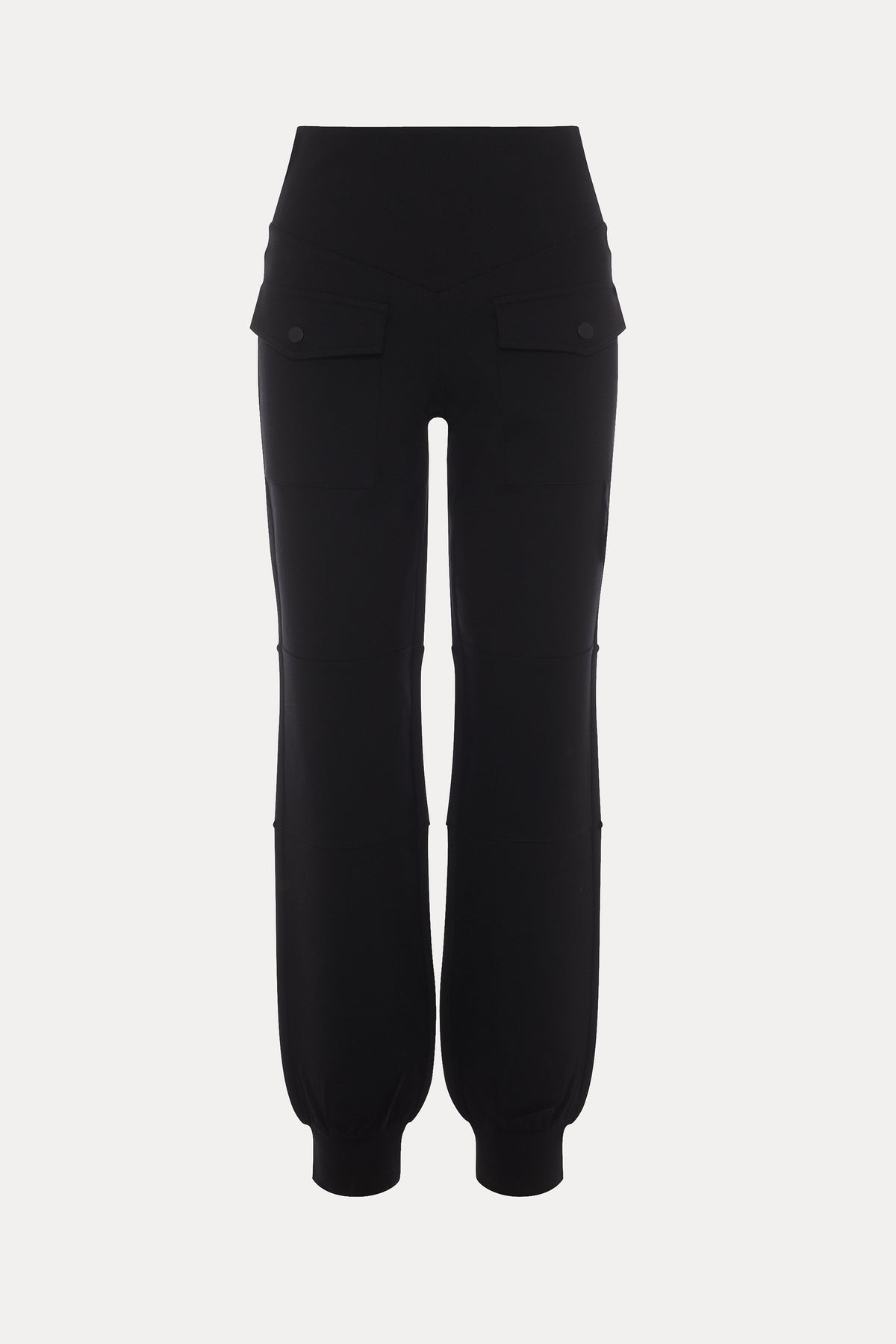 Ventura | Pantalon noir semi-ajusté