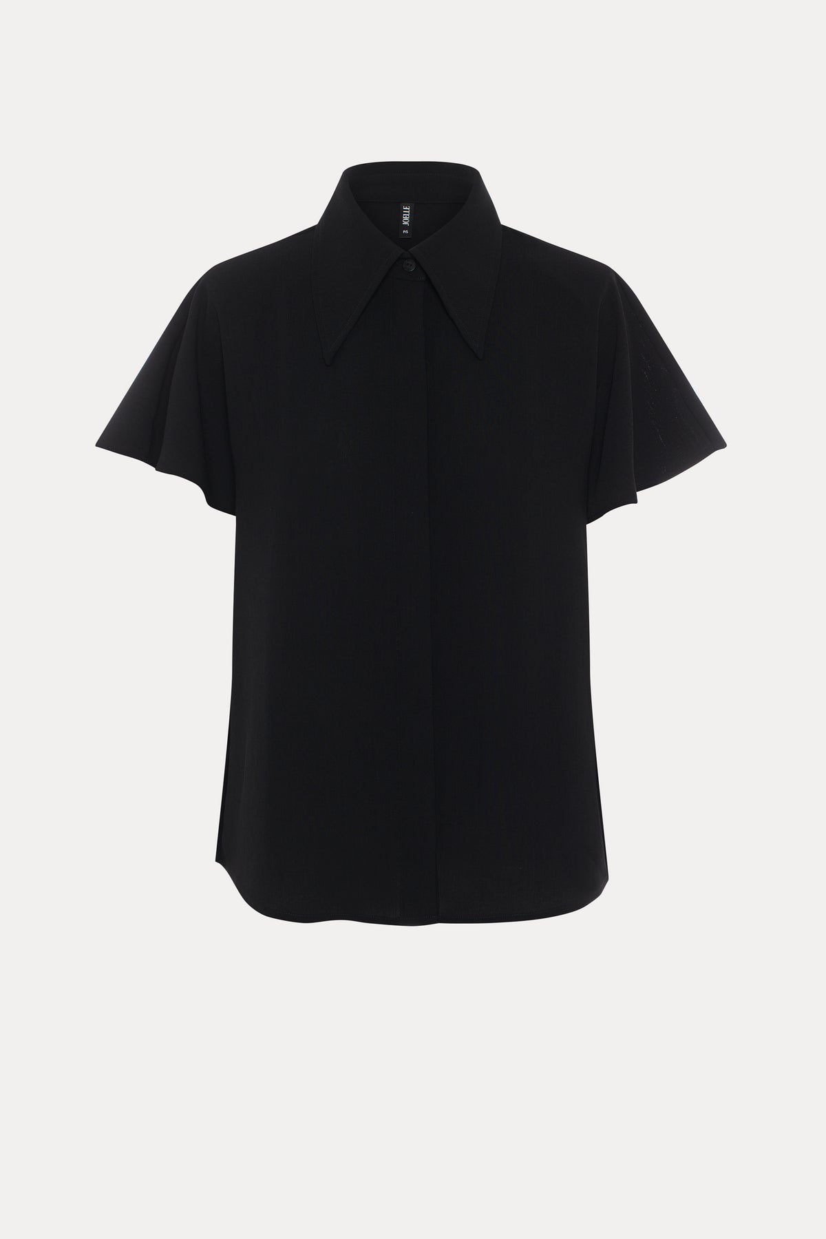 Marison | Chemise noire à manches courtes