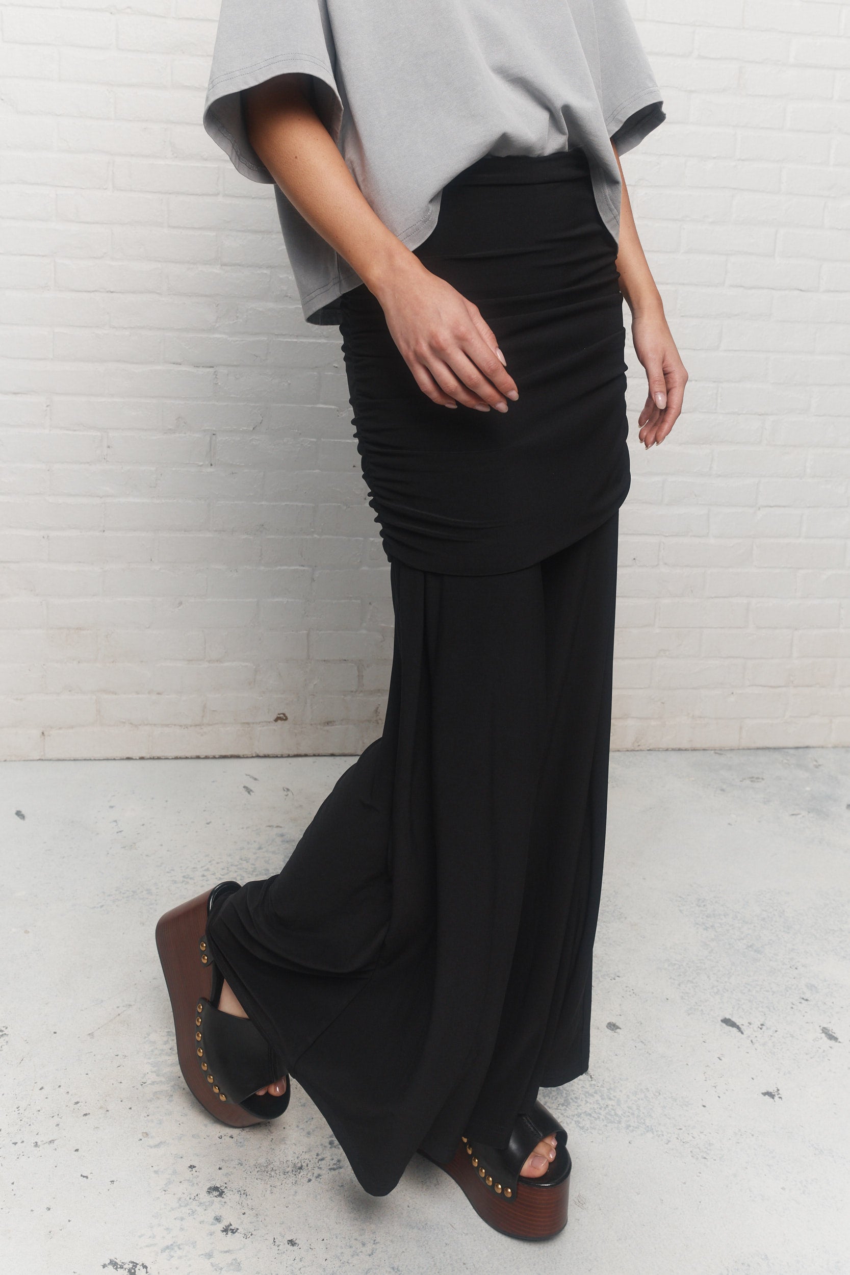 Flint | Black Trousers