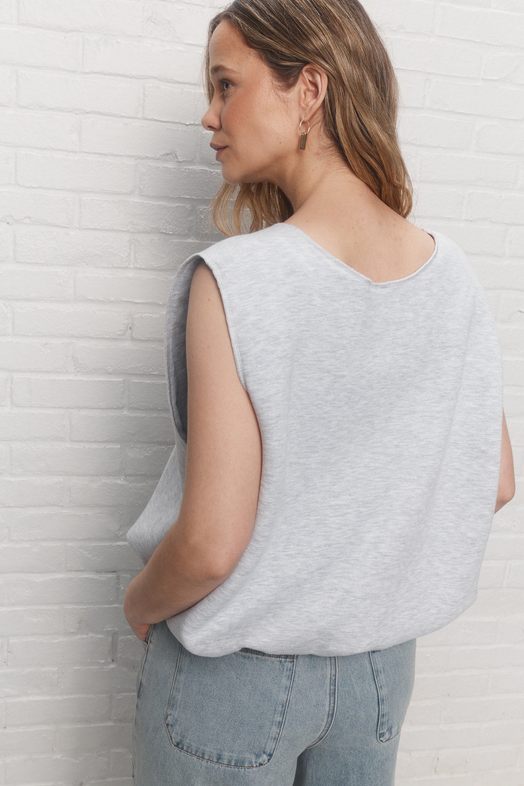 Numb | Heather Grey Sweater