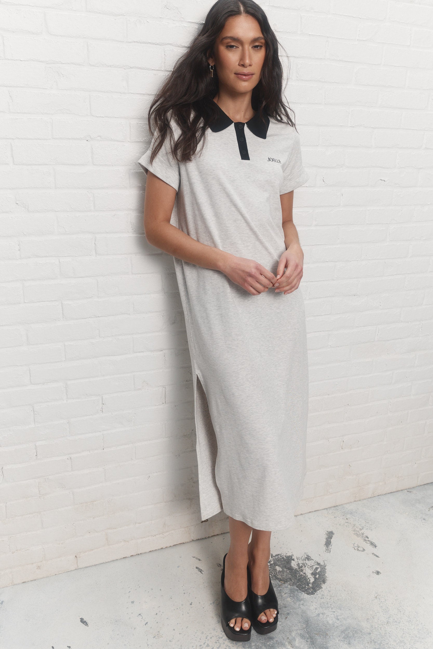 Cleo | Robe polo gris mixte