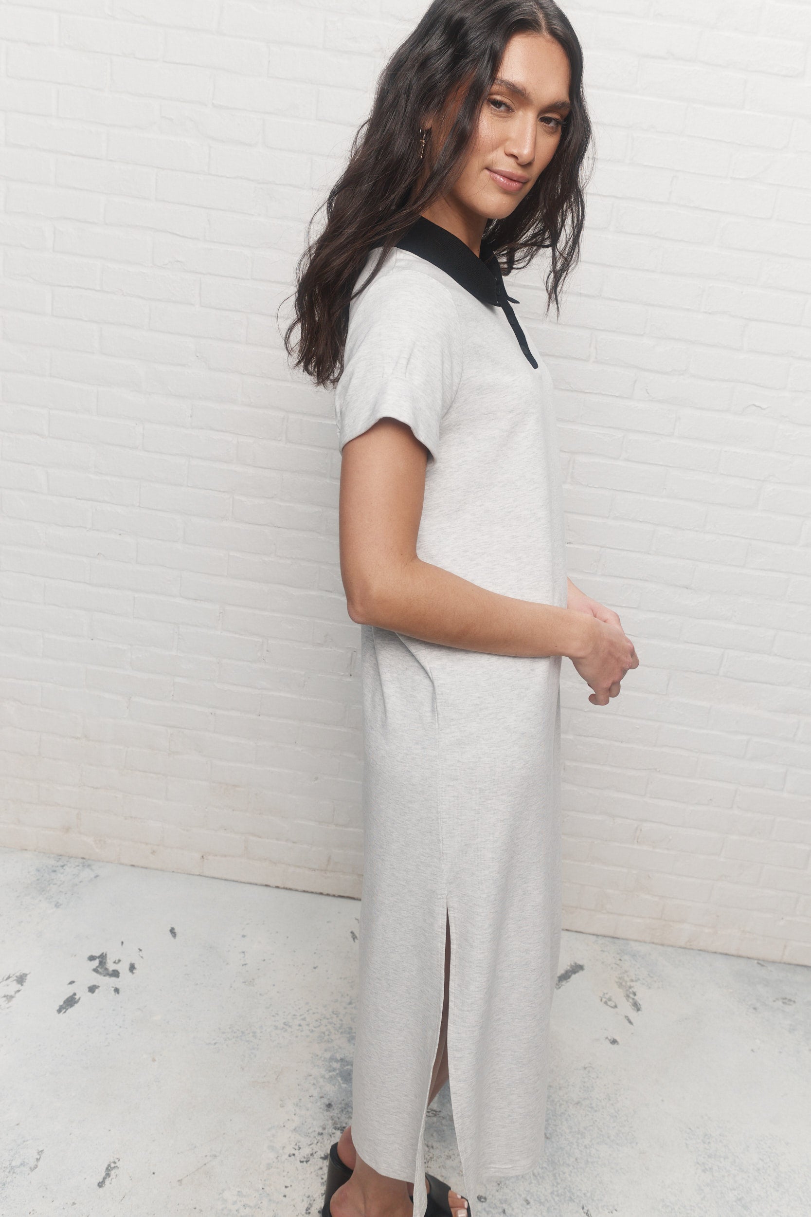 Cleo | Robe polo gris mixte
