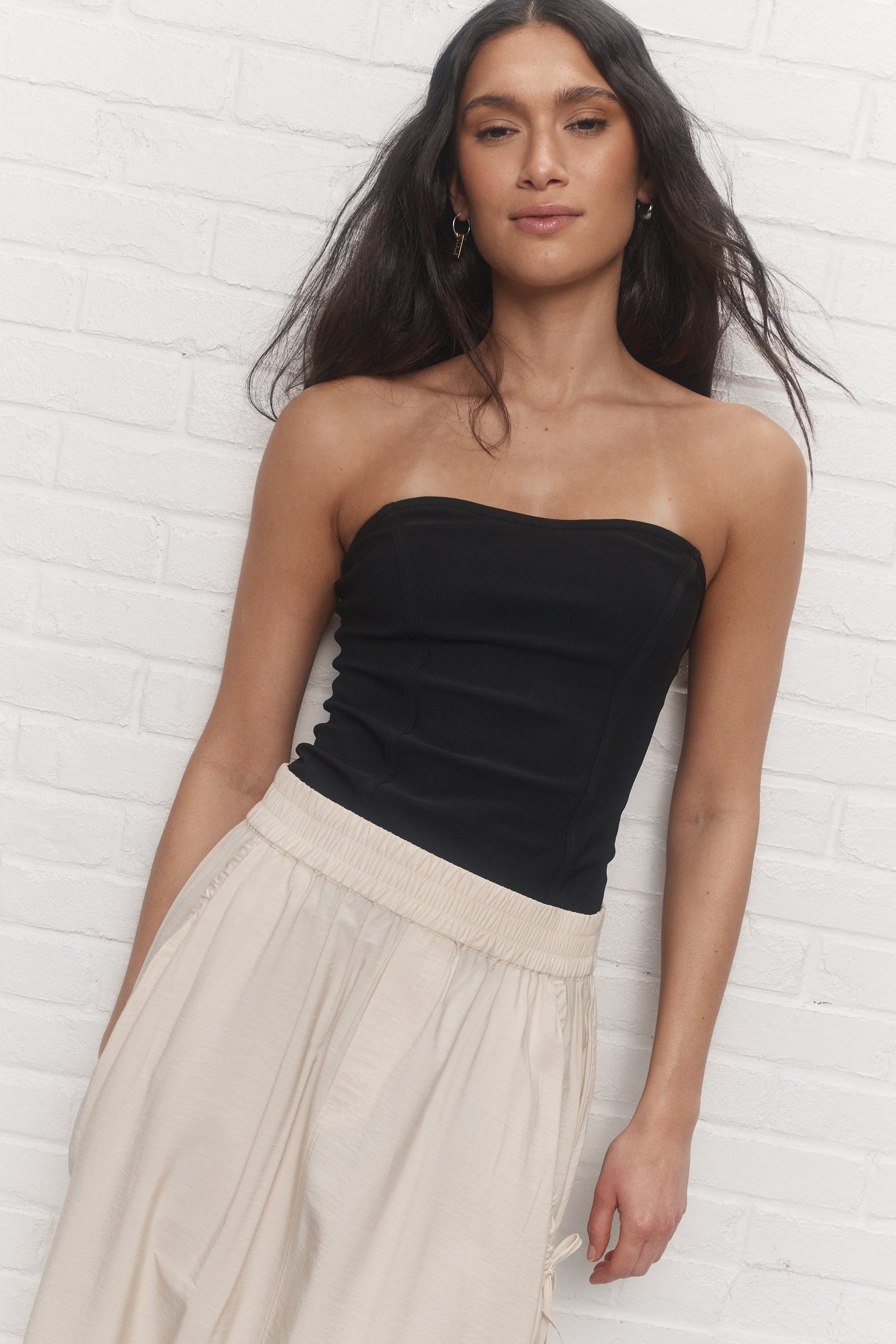 Hush | Black bustier