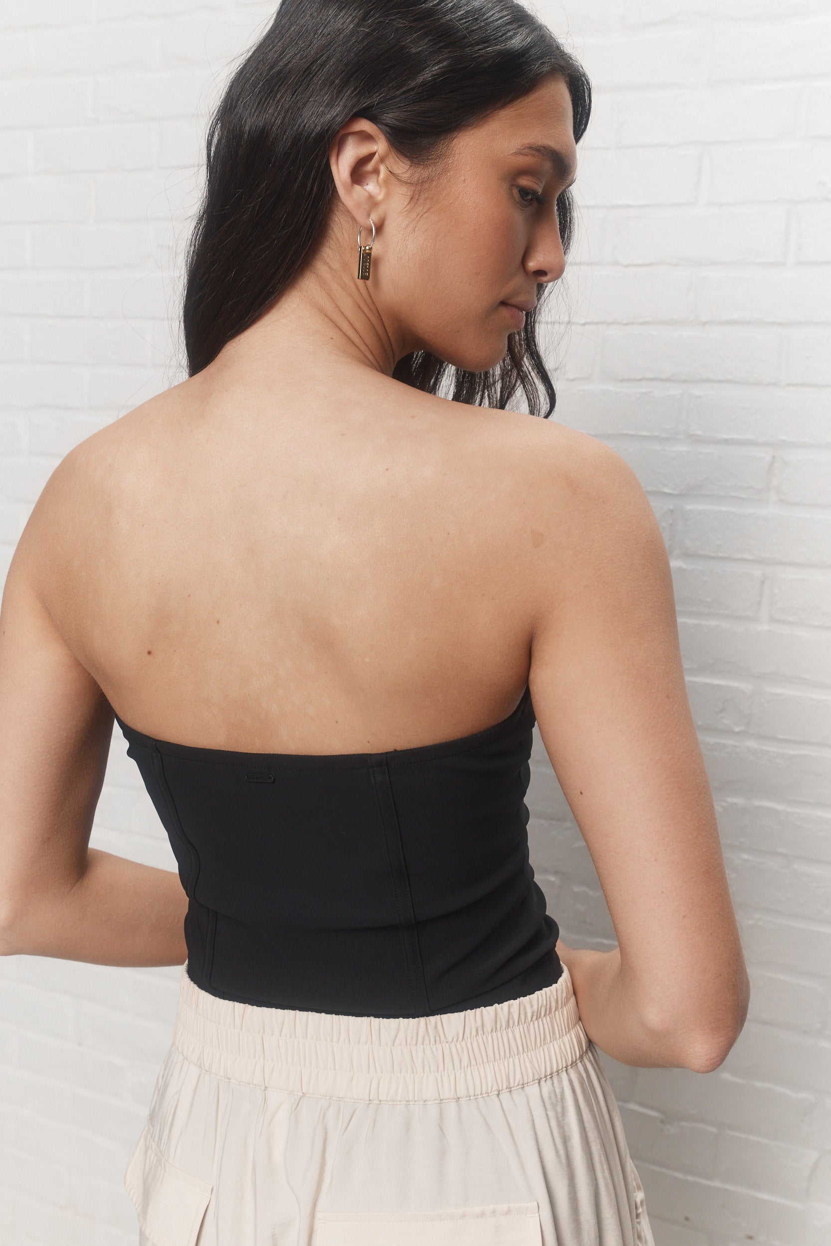 Hush | Black bustier