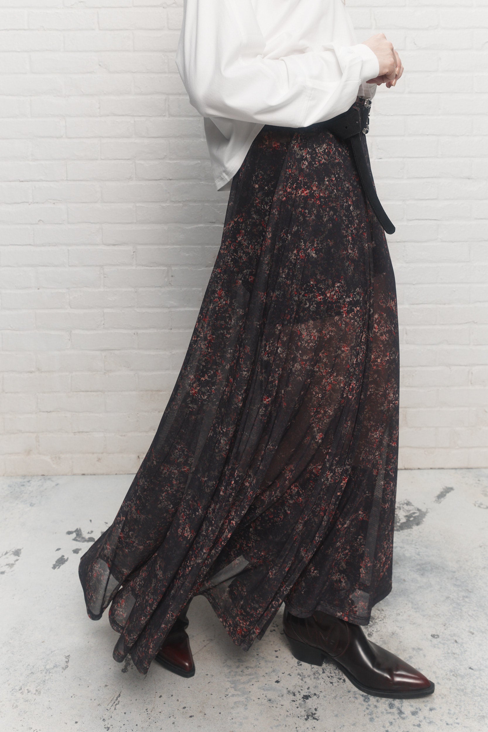 Bestine | Jupe maxi fleurie