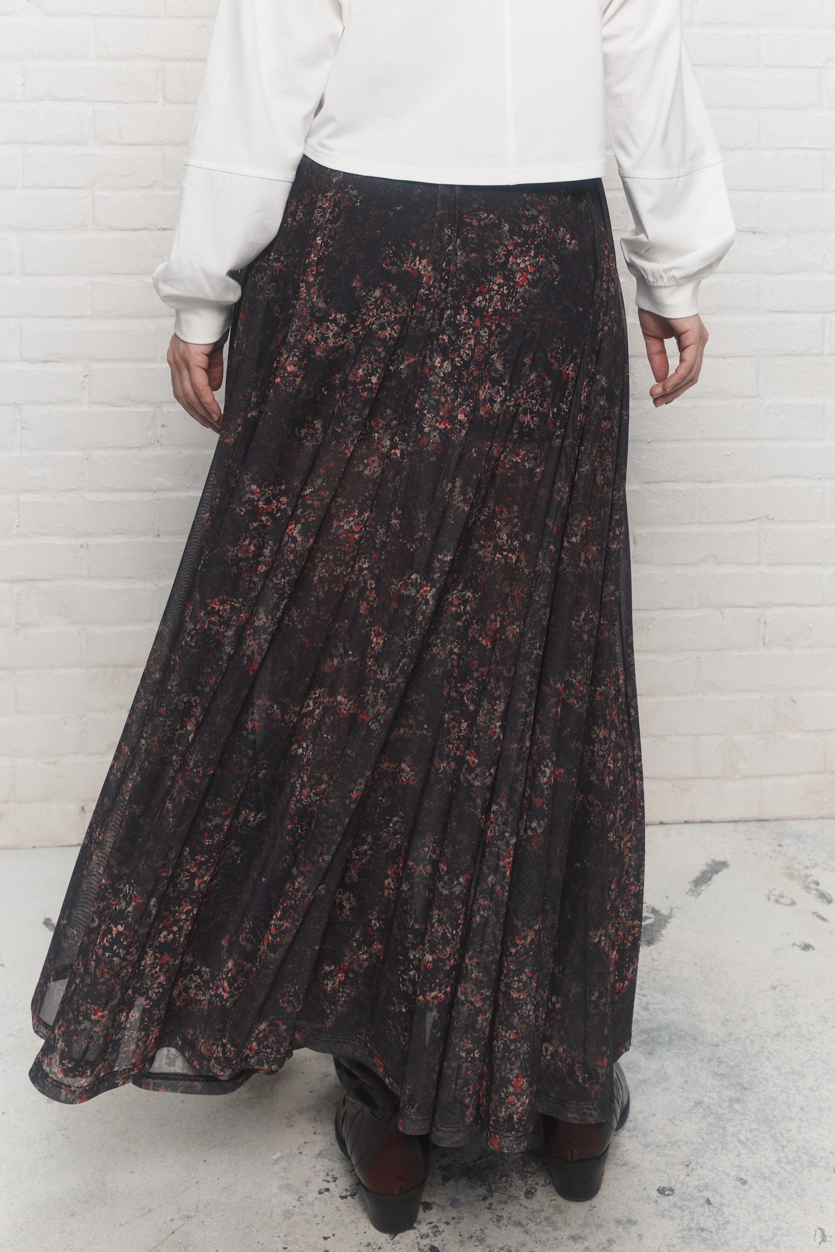 Bestine | Jupe maxi fleurie