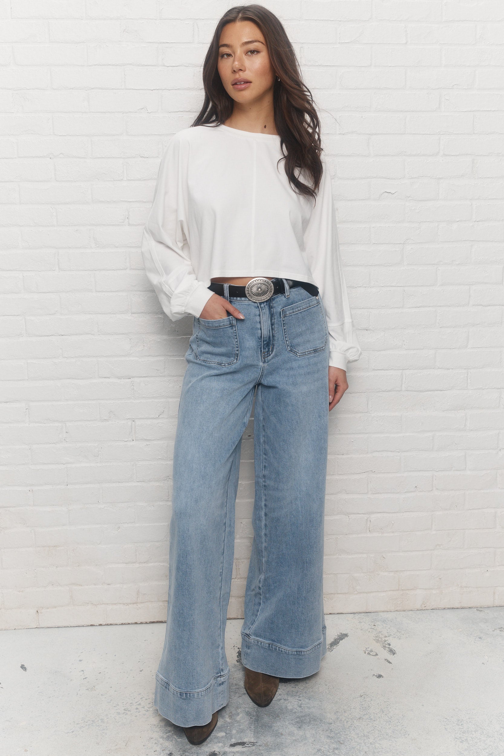 Sonny | Jean indigo délavé