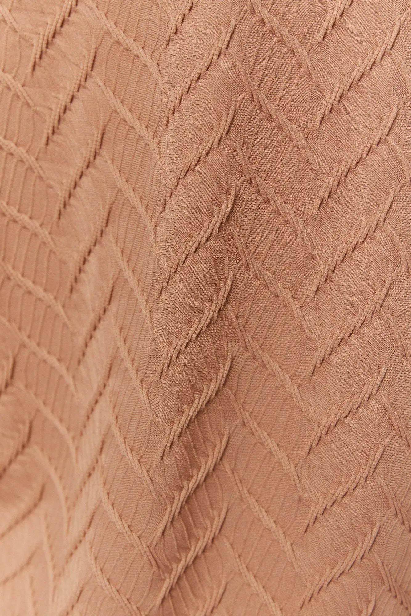 Chandail caramel manches ballons | Warhol JOELLE Collection