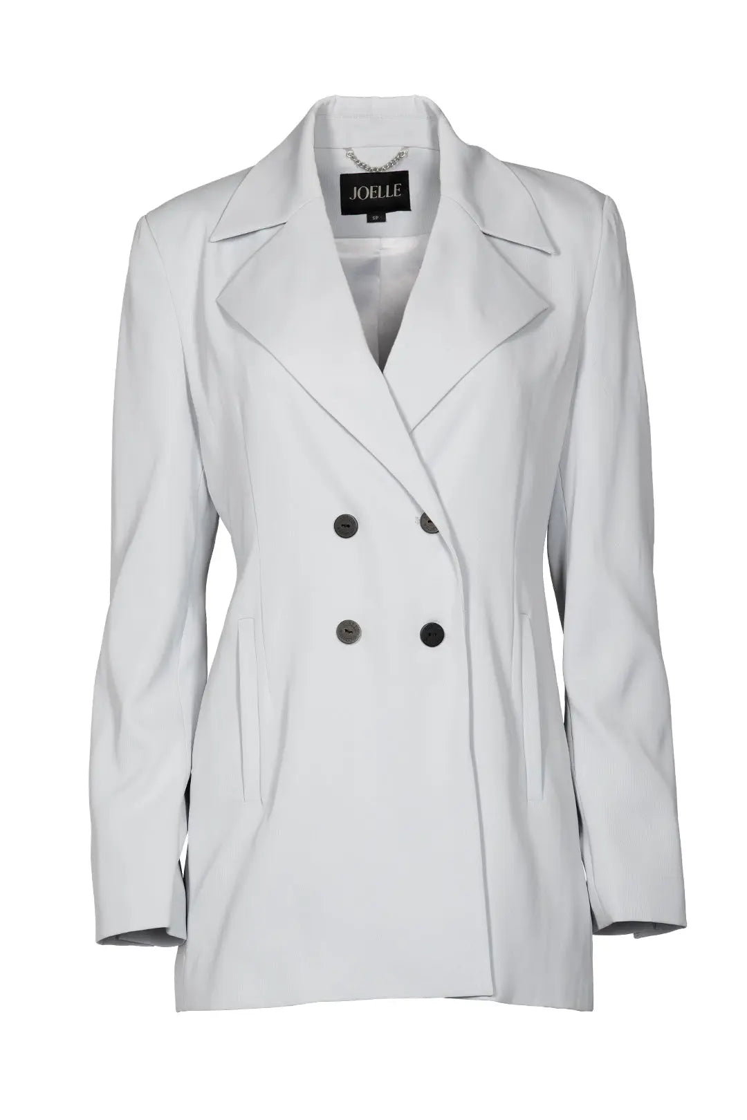 Veston gris semi-ample | Marta JOELLE Collection