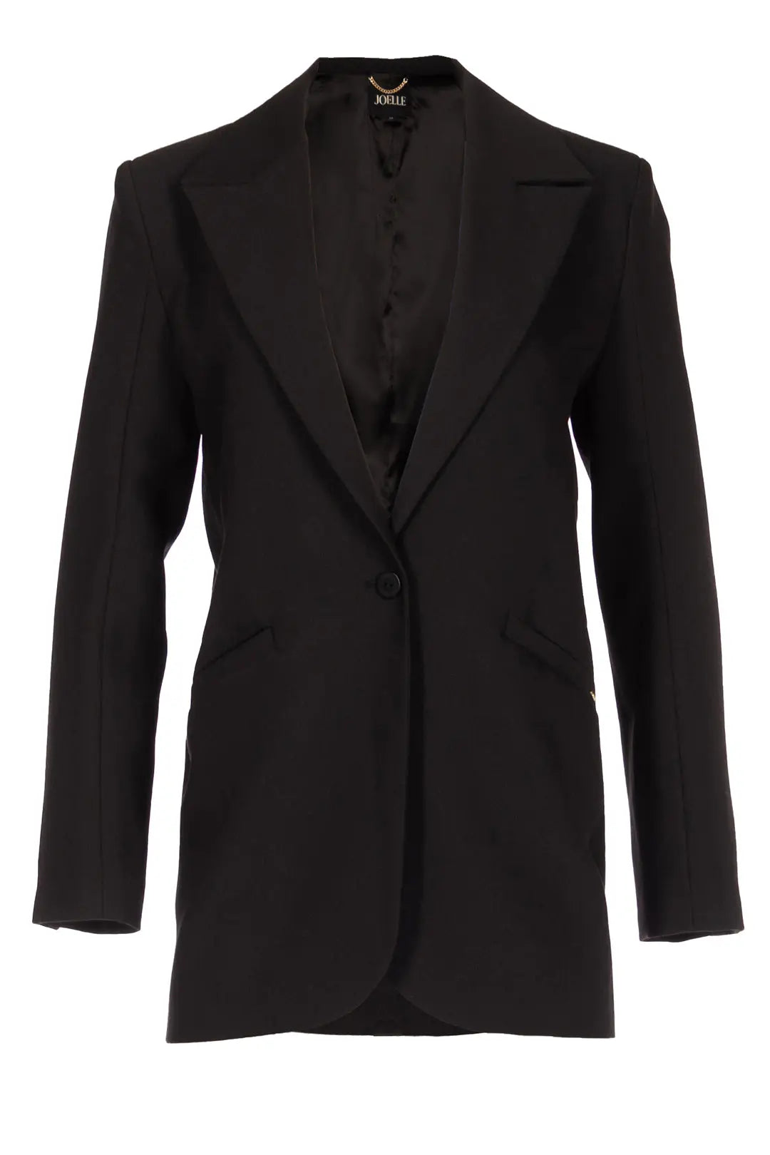 Veston noir col large | Cesar JOELLE Collection