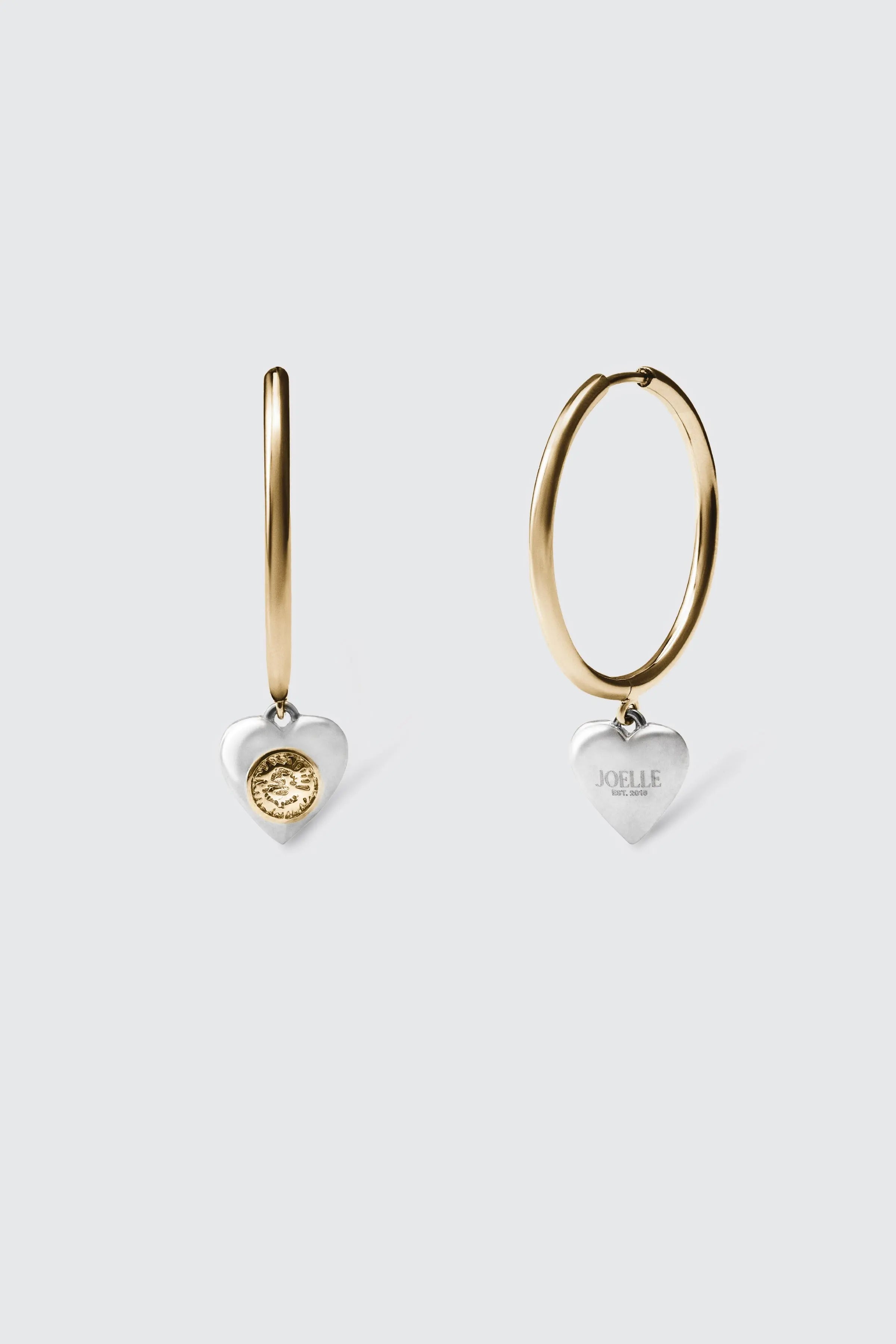Boucles d'oreilles anneaux or | Becky JOELLE Collection