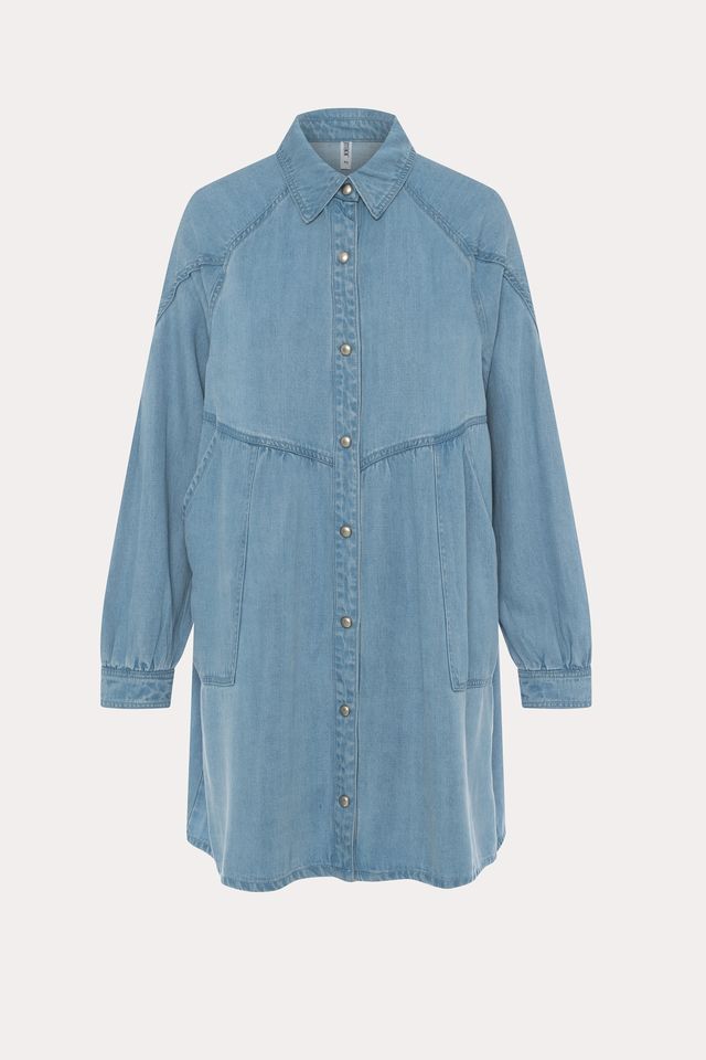 Jolene | Robe bleu délavé