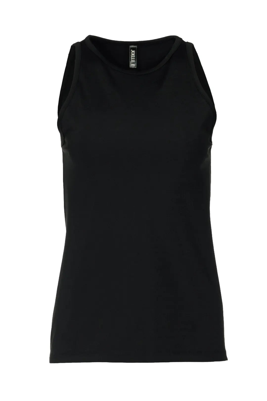Camisole noire encolure ronde | Louisa JOELLE Collection