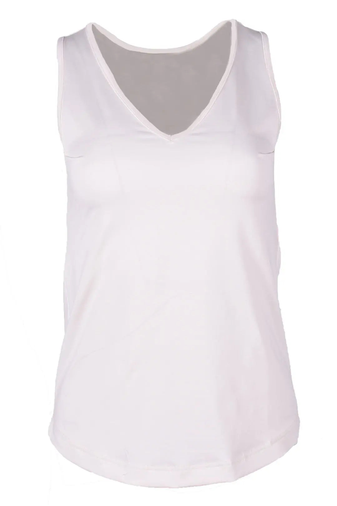 Camisole coconut milk encolure en V | Lory JOELLE Collection