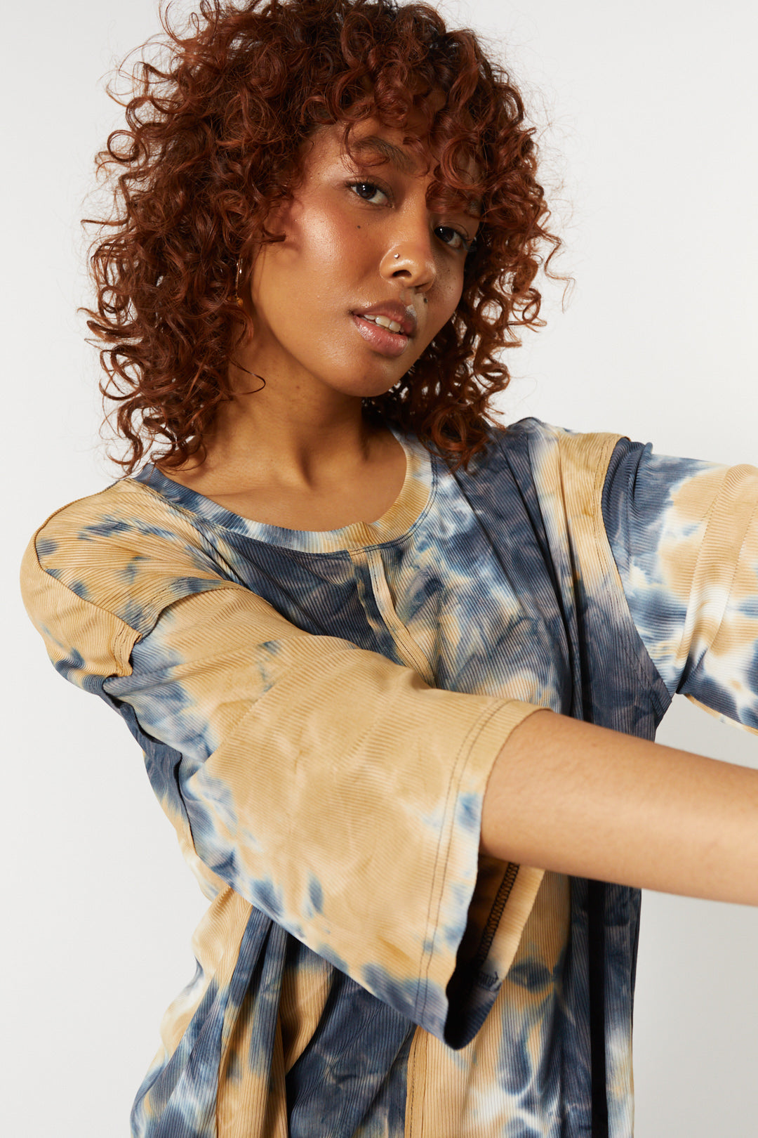 Chandail ample tie-dye | Cyrly