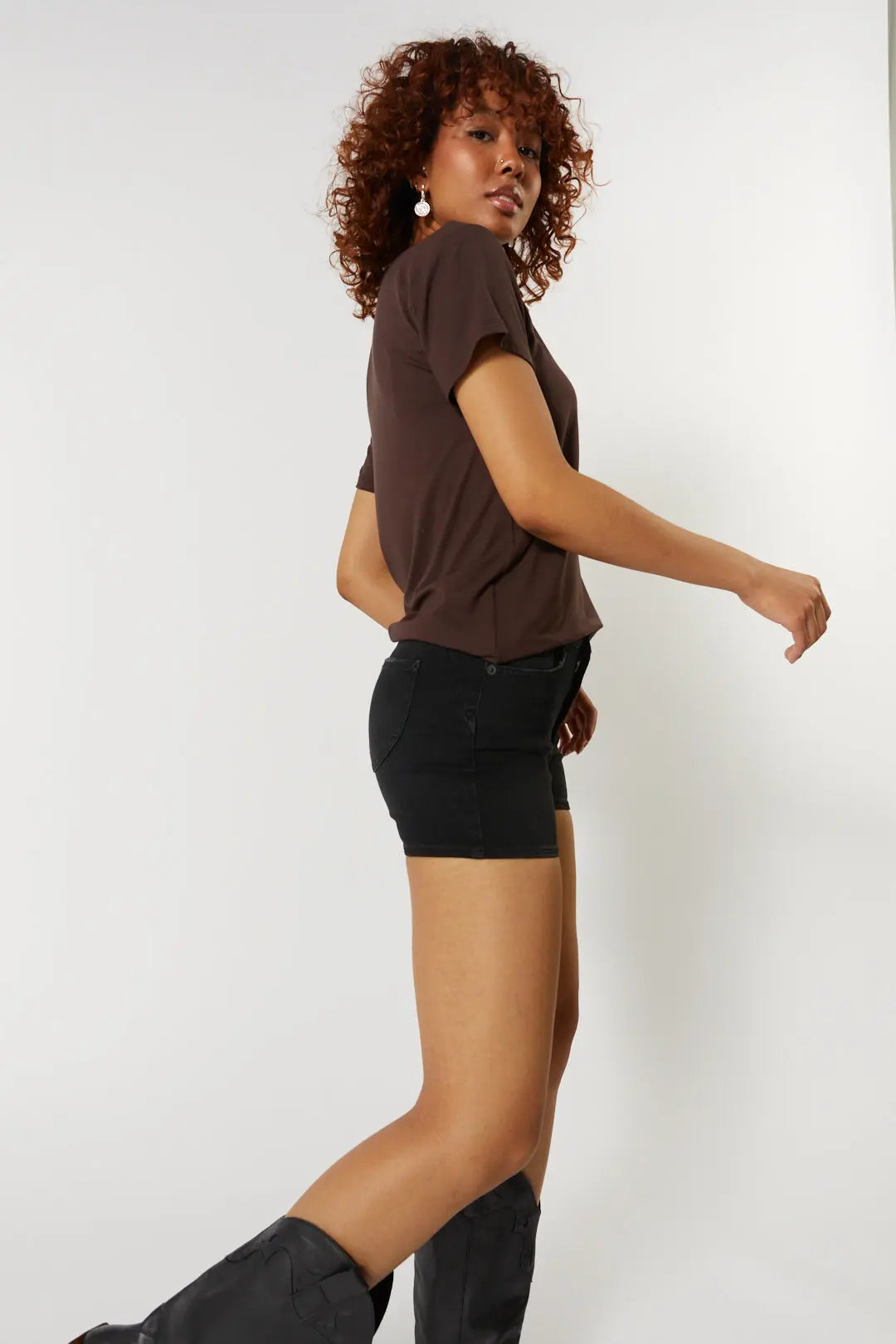 Short de jeans noir | Kassin JOELLE Collection