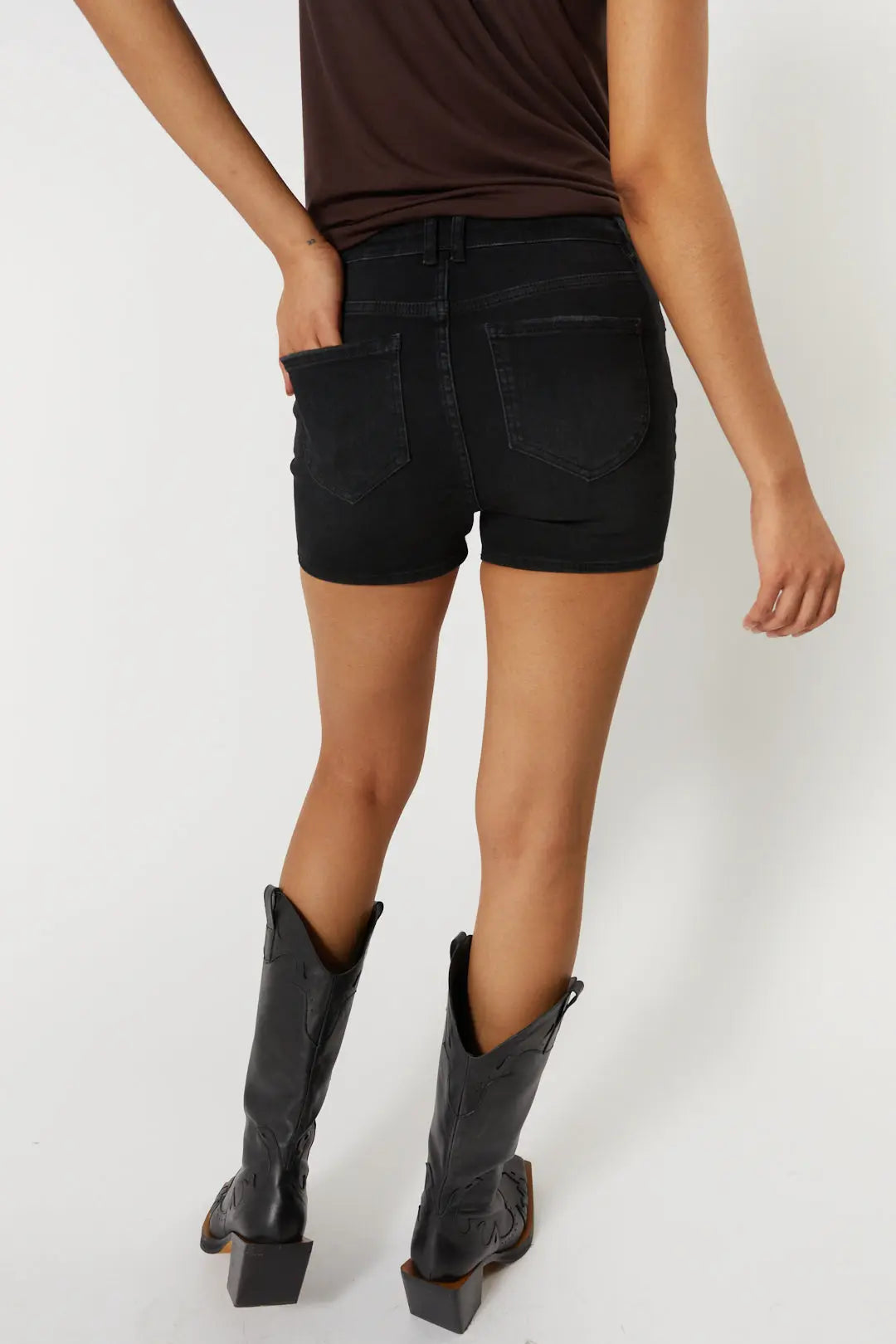 Short de jeans noir | Kassin JOELLE Collection