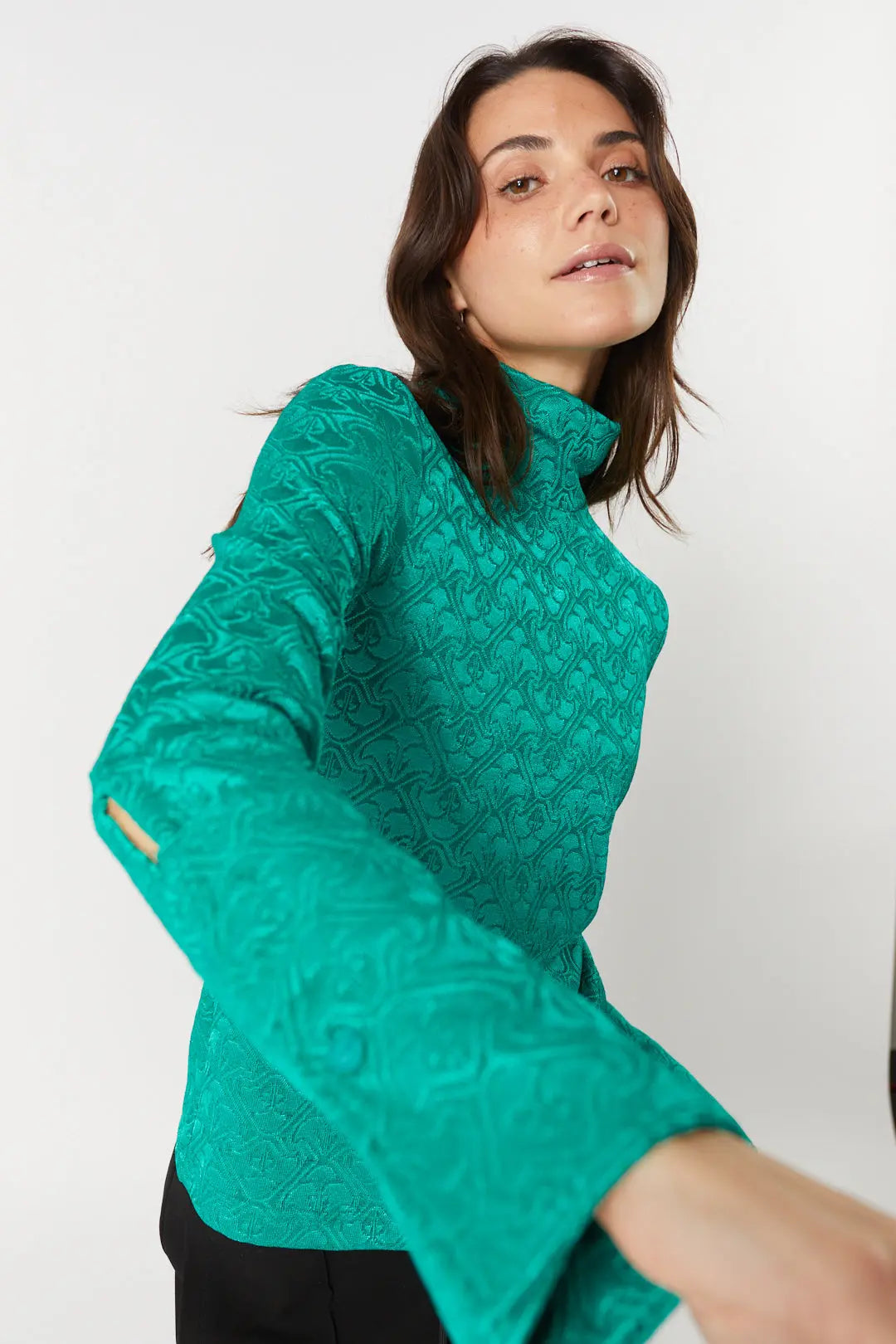 Chandail turquoise sale