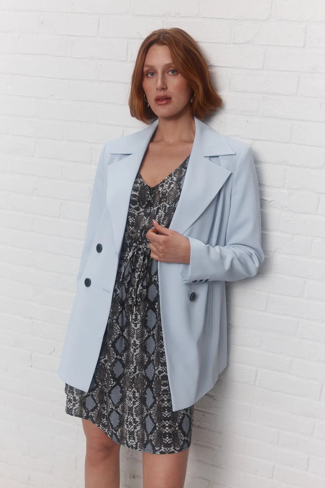 Robe motif serpent sales